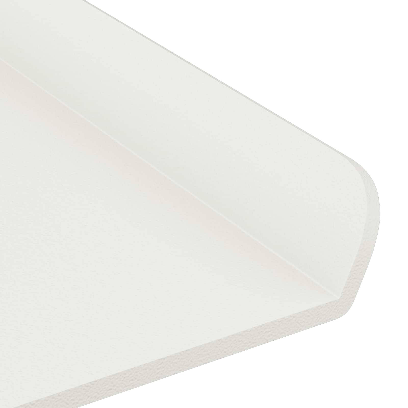 Lebdeća polica Zidne 4 pcs Bijeli 80 x 9 x 2,5 cm Čelik