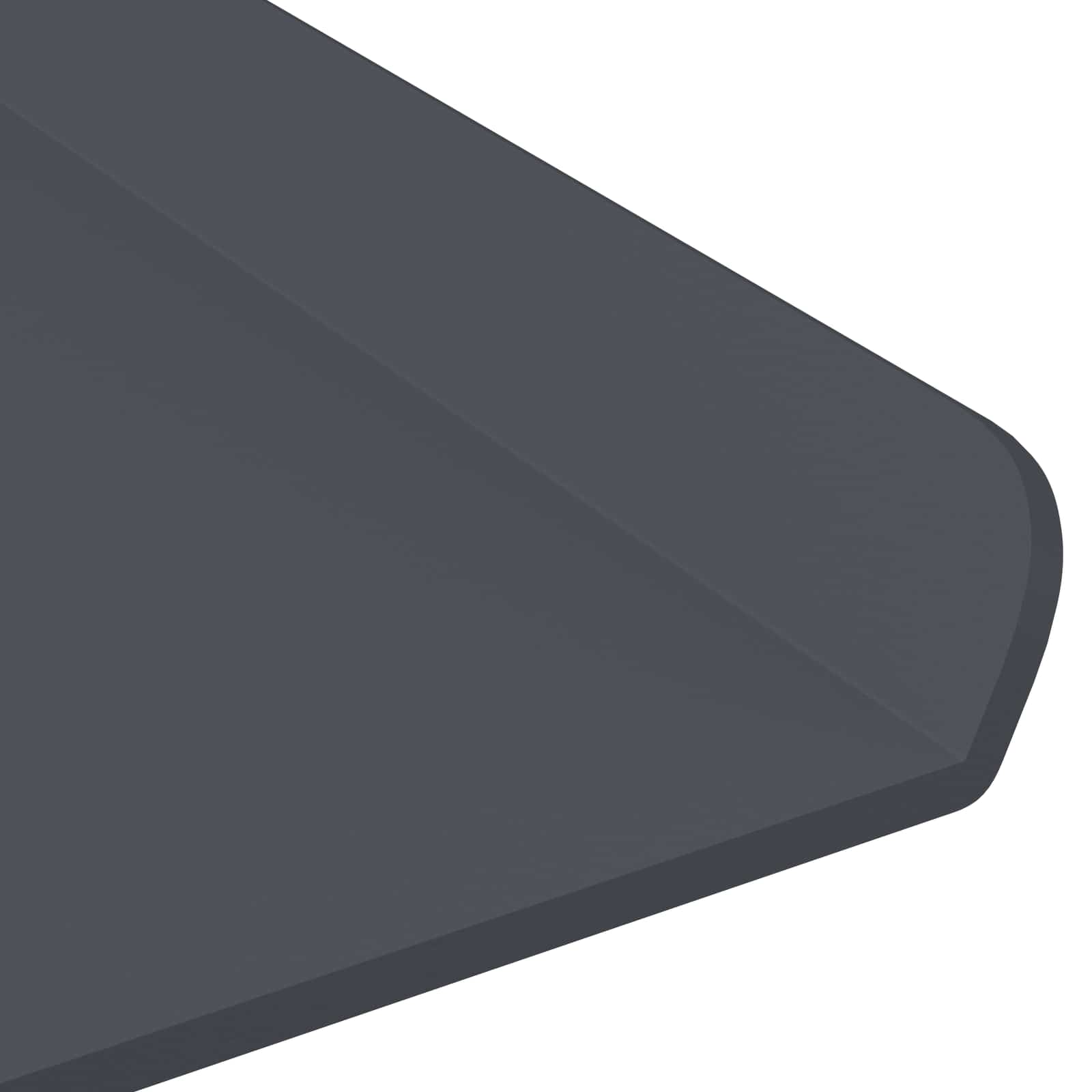 Lebdeća polica Zidne 2 pcs Antracit 30 x 18 x 2,5 cm Čelik