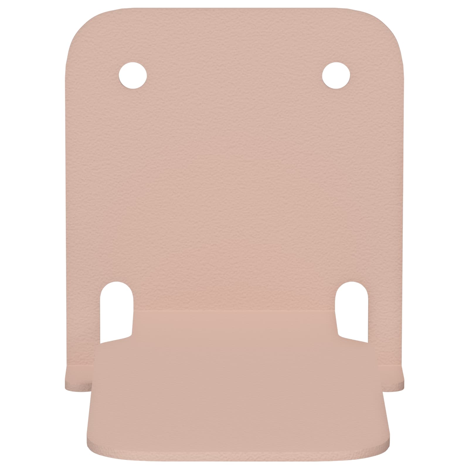 Lebdeća polica s policom 4 pcs Ružičasta 6 x 10,8 x 6,6 cm