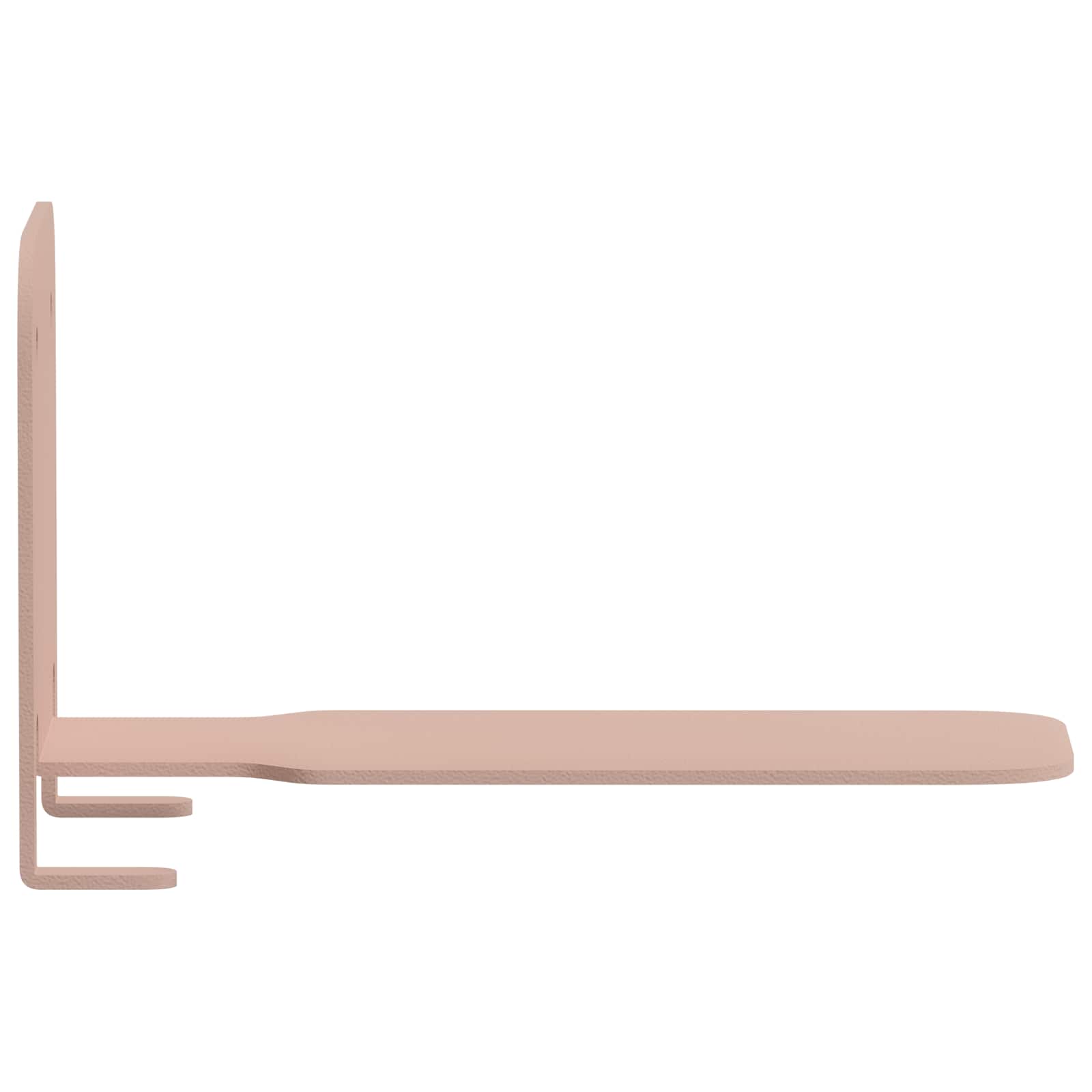 Lebdeća polica s policom 4 pcs Ružičasta 6 x 10,8 x 6,6 cm