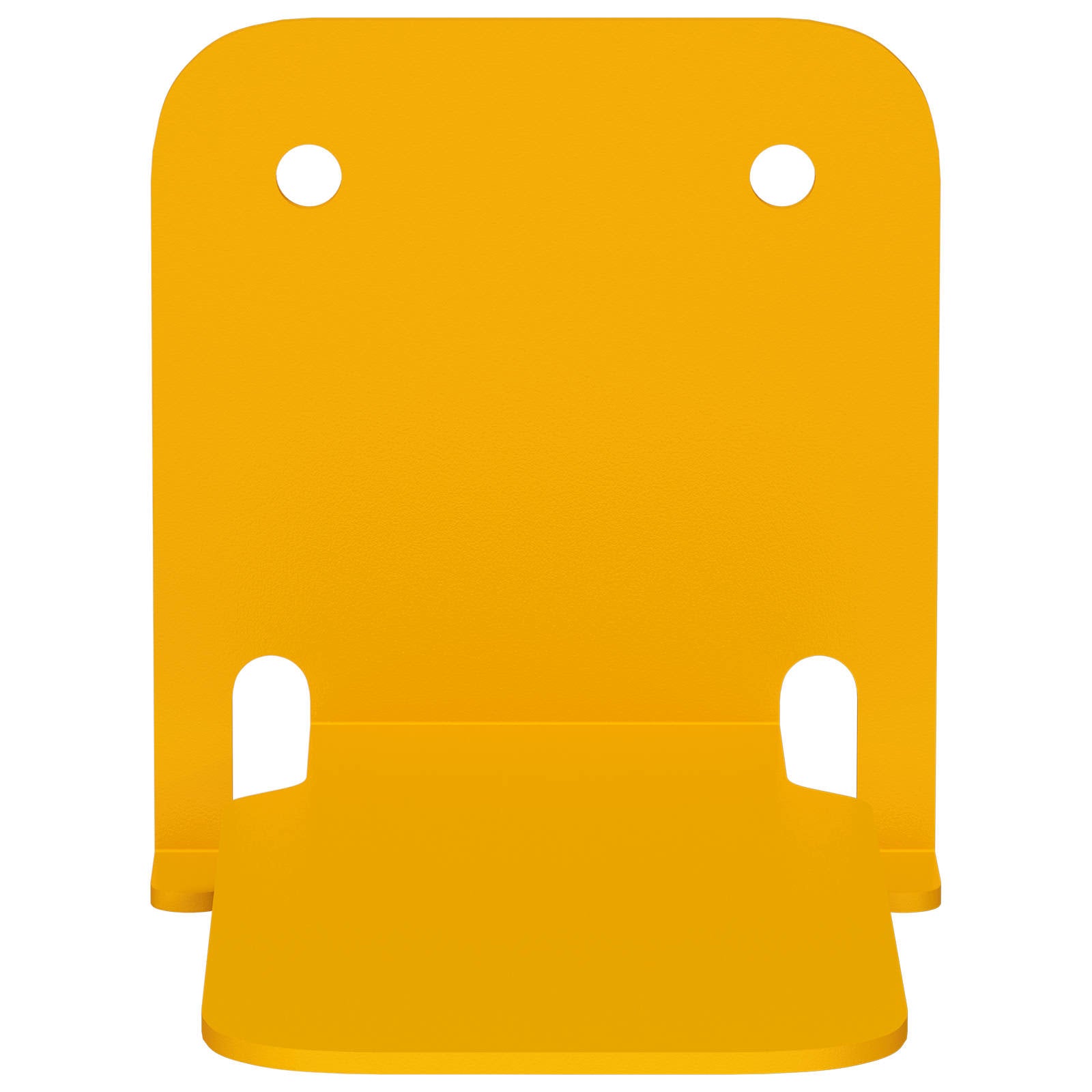 Lebdeća polica s policom Zidne 4 pcs Žuta 6 x 10,8 x 6,6 cm
