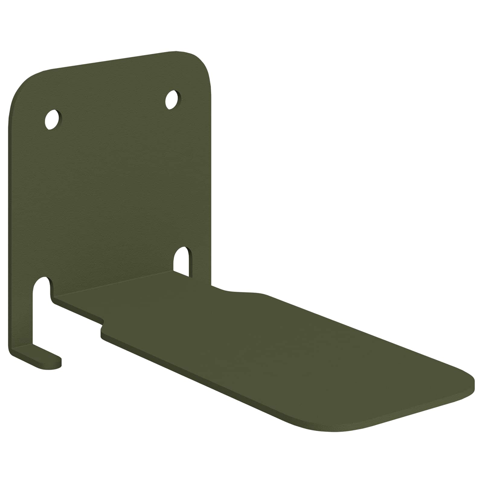 Lebdeća polica Zidne 8 pcs Maslinasto zelena 6 x 10,8 x 6,6 cm