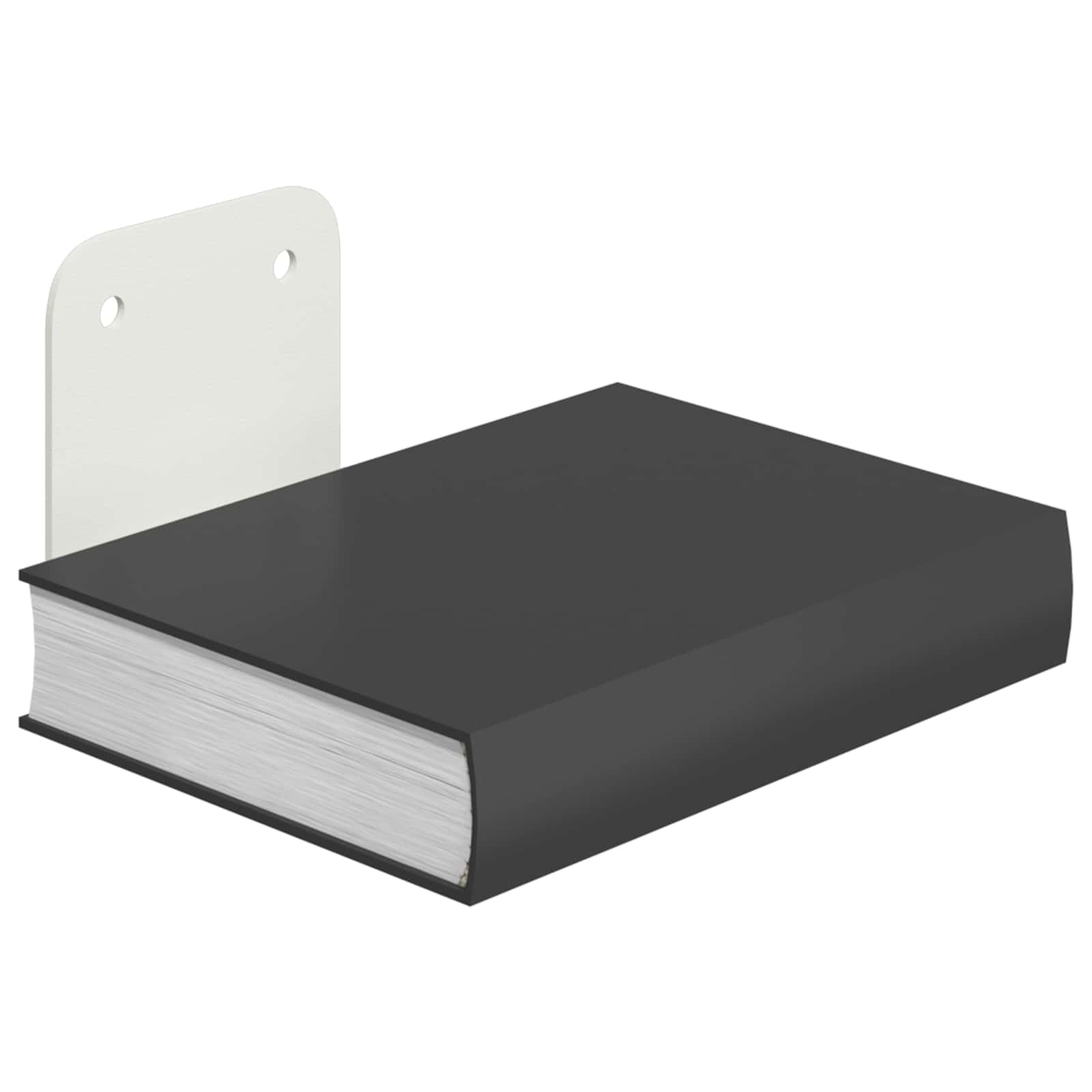 Lebdeća polica s policom Zidne 8 pcs Bijeli 6 x 10,8 x 6,6 cm