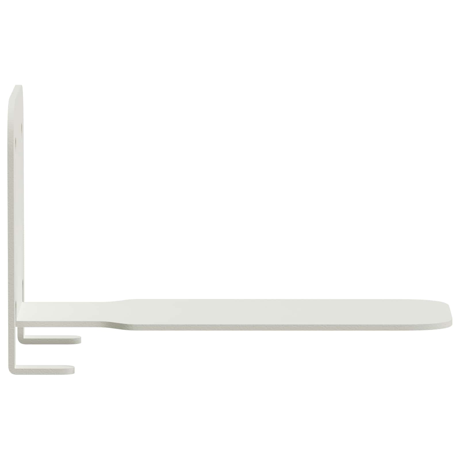 Lebdeća polica s policom Zidne 24 pcs Bijeli 6 x 10,8 x 6,6 cm