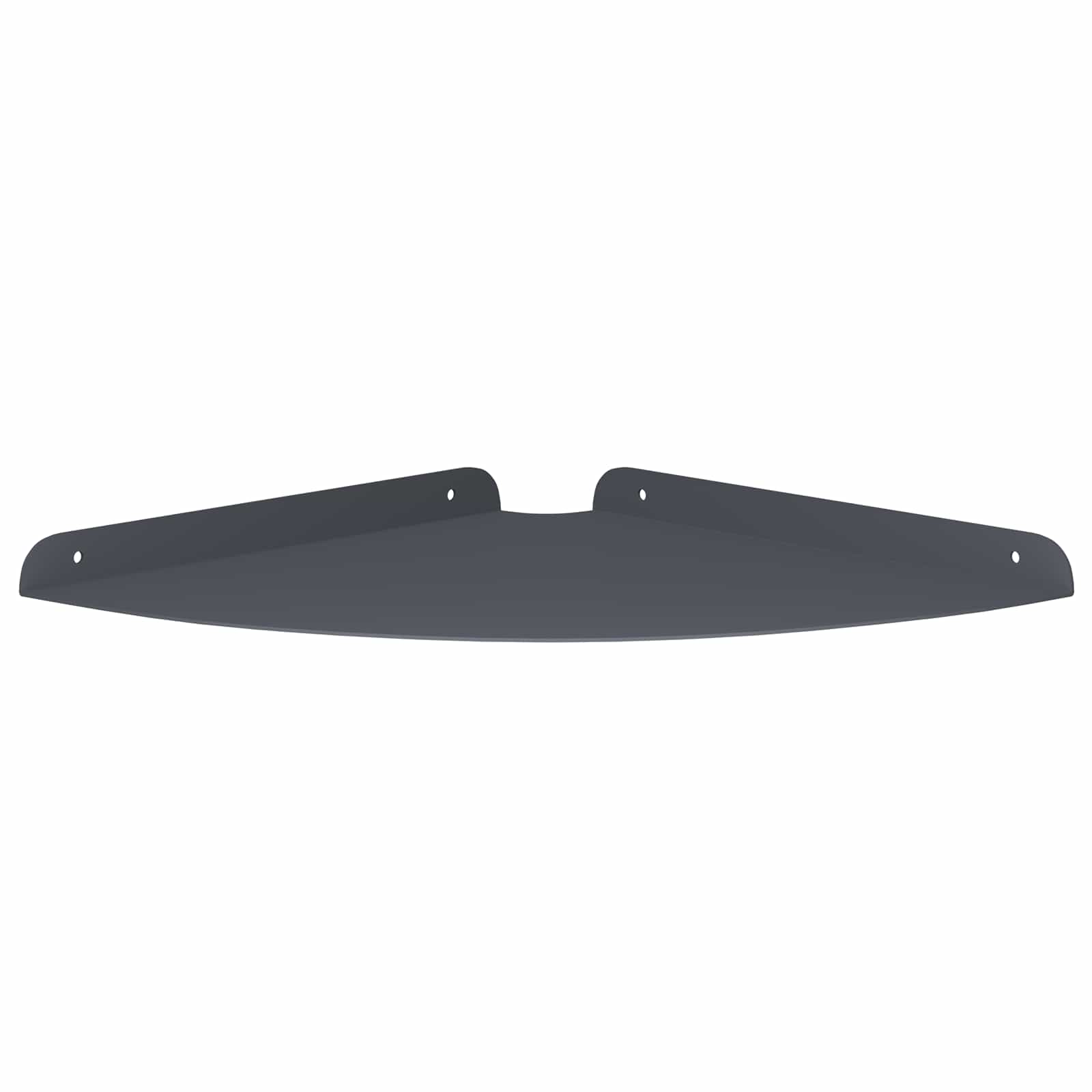 Lebdeća polica s policom 4 pcs Antracit 30 x 30 x 2 cm
