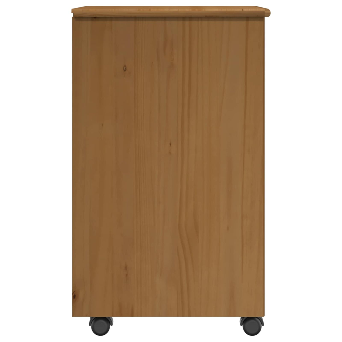 Mobilni ormar Medeno smeđa 34 x 39 x 65,5 cm Čvrsto borovo drvo