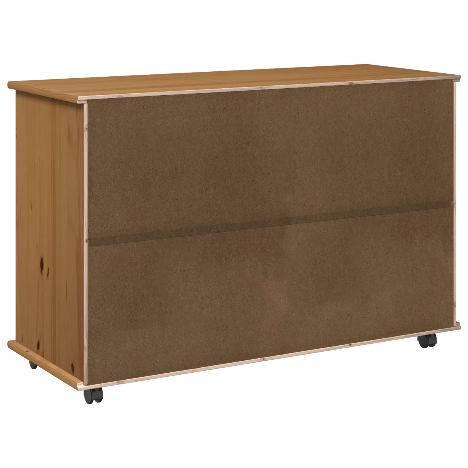 Mobilni ormar s kotačem Medeno smeđa 100 x 39 x 65,5 cm