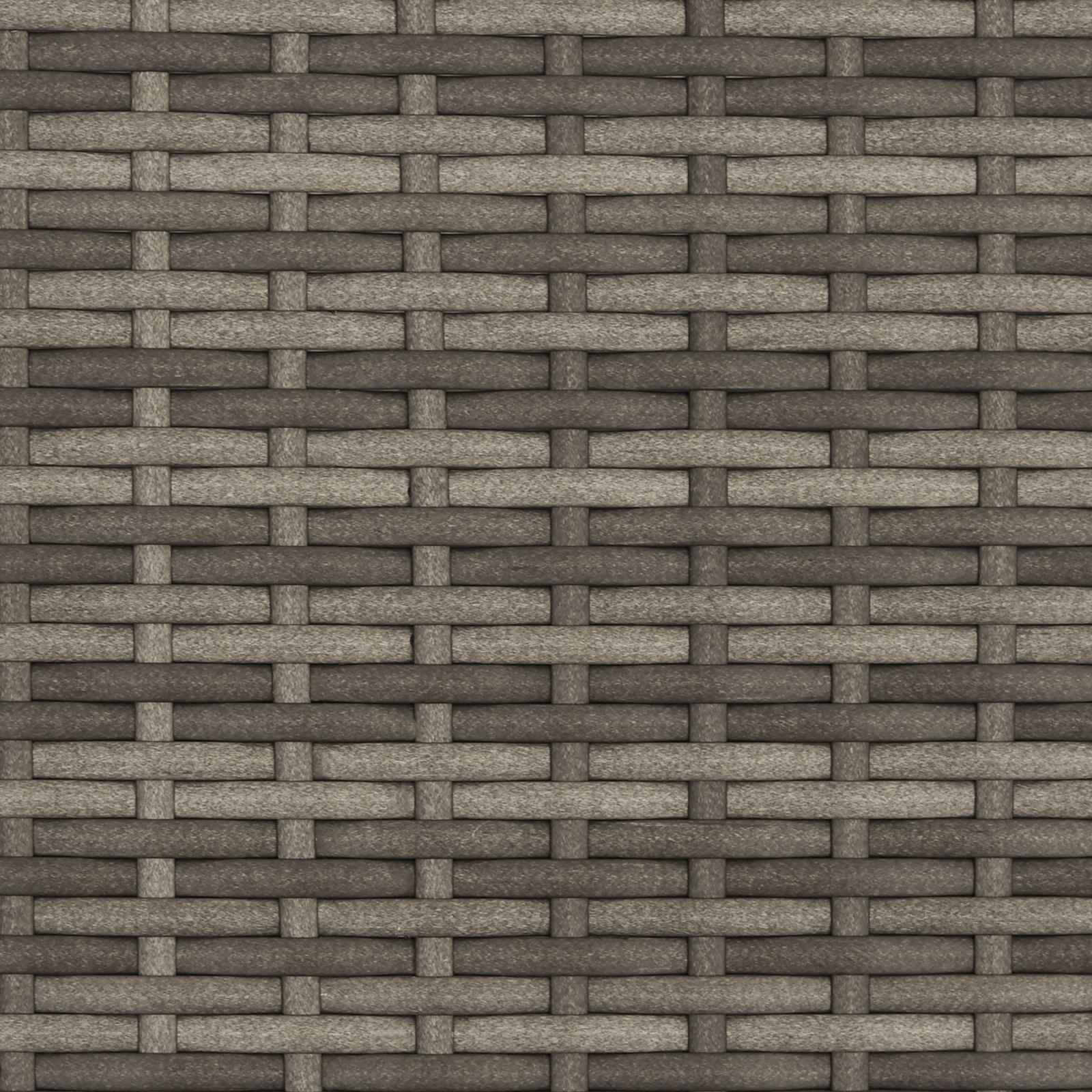 Ležaljka u vrtu Siva i tamno siva 56 x 60 x 112 cm poliratan