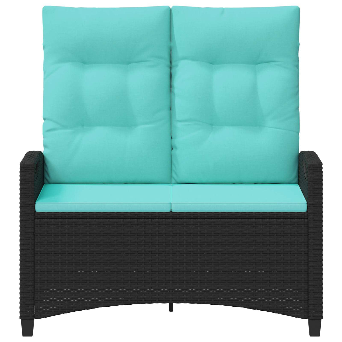 Vrtna klupa s jastukom 105 x 60 x 112 cm čelik