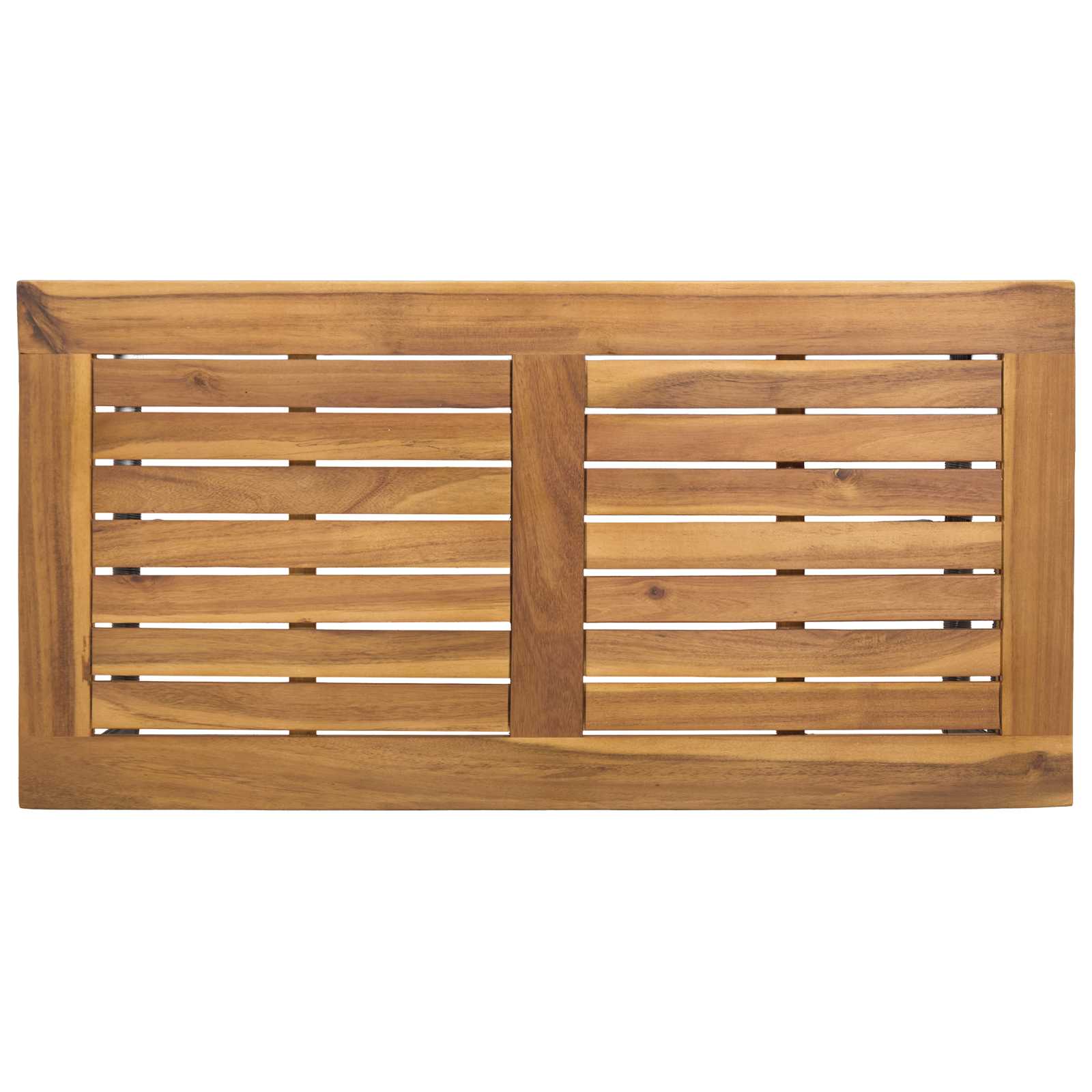 Vanjski stol Crna i smeđa 80 x 40 x 40 cm poliratan