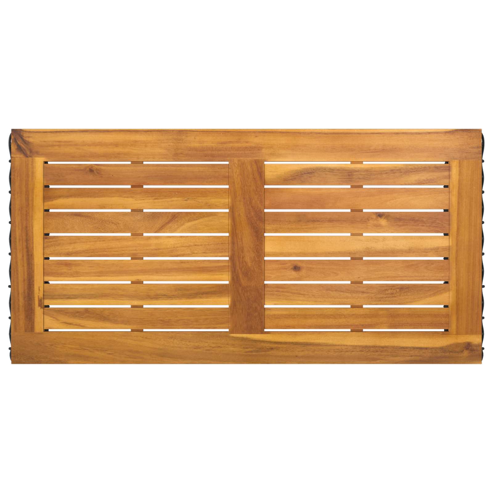 Set vanjskog namještaja s jastukom 4 pcs Crna i Tirkizna