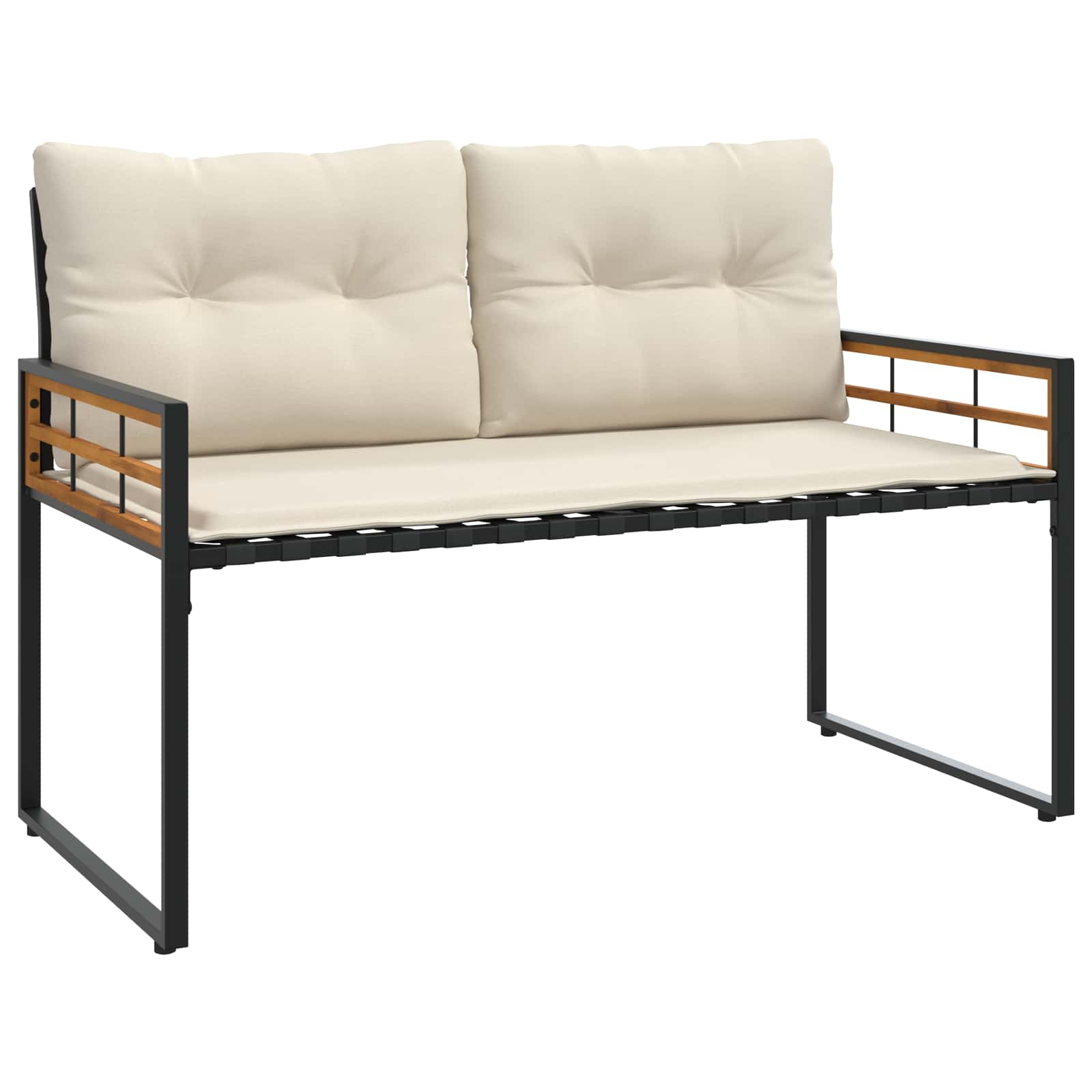 Set vanjskog namještaja s jastukom 4 pcs Krema