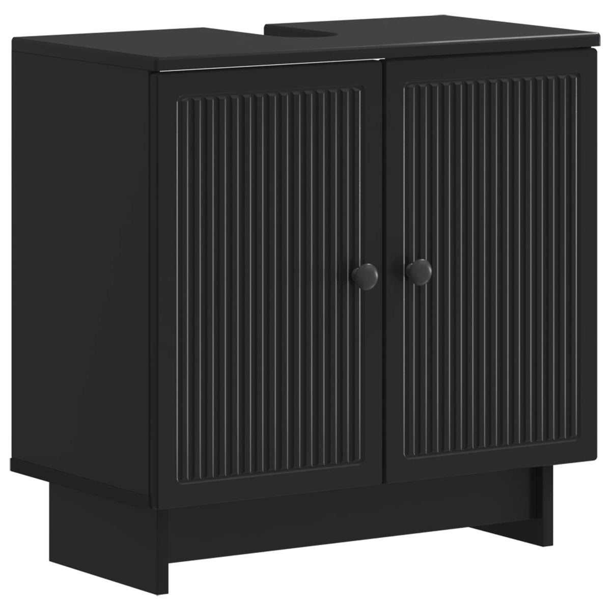 Kupaonski ormarić za sudoper EDE Crna 59,5 x 31,5 x 59 cm