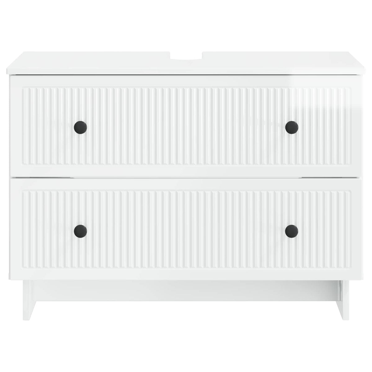 Kupaonski ormarić za sudoper EDE Bijela visokog sjaja