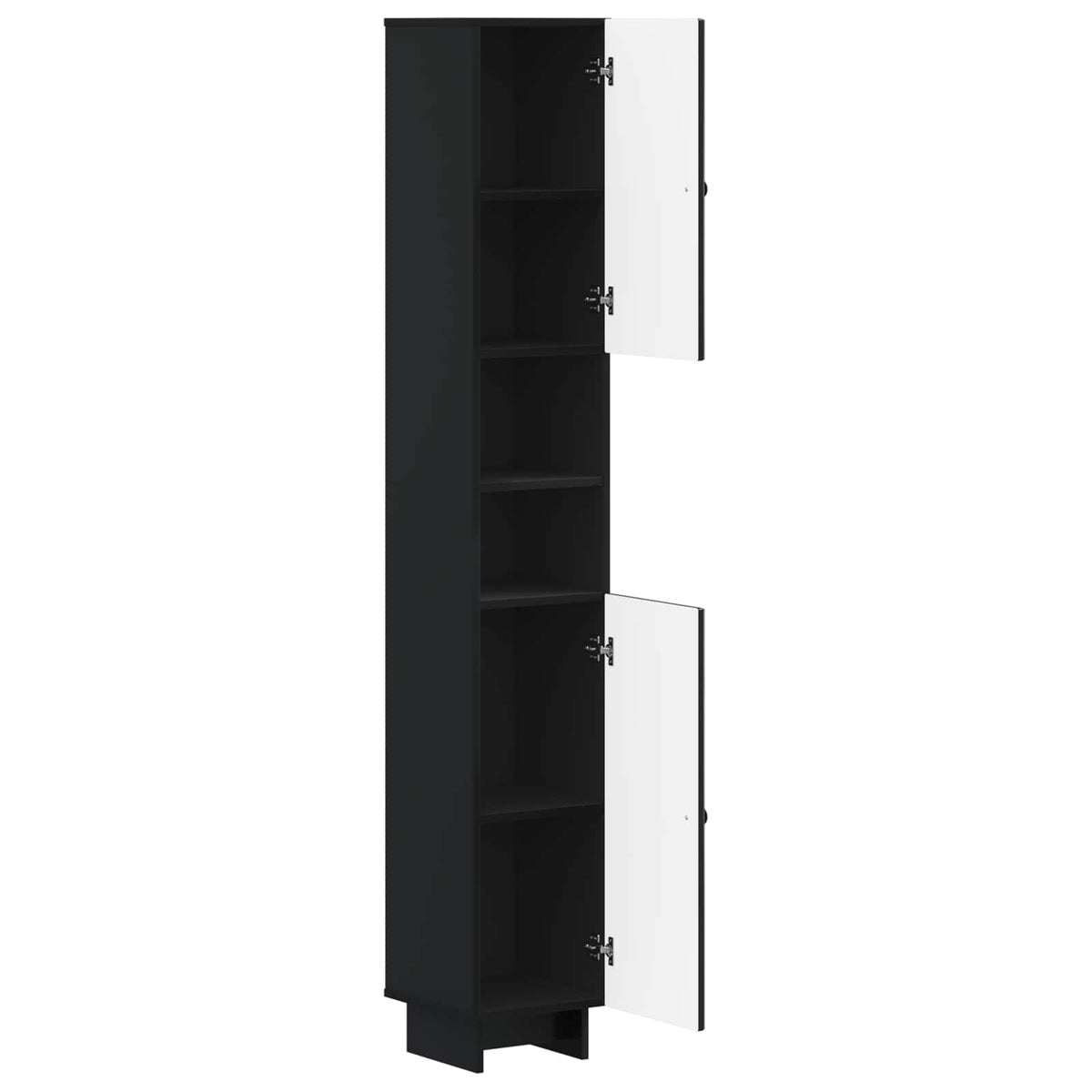Kupaonski ormar s otvorenom policom EDE Crna 30 x 31 x 190 cm