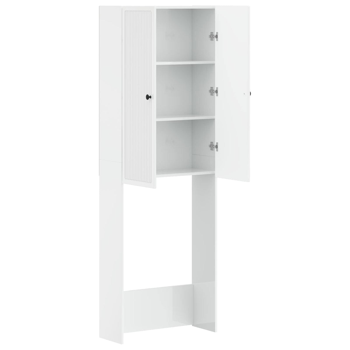 Kabinetska WC EDE Bijela visokog sjaja 66 x 25,5 x 190 cm