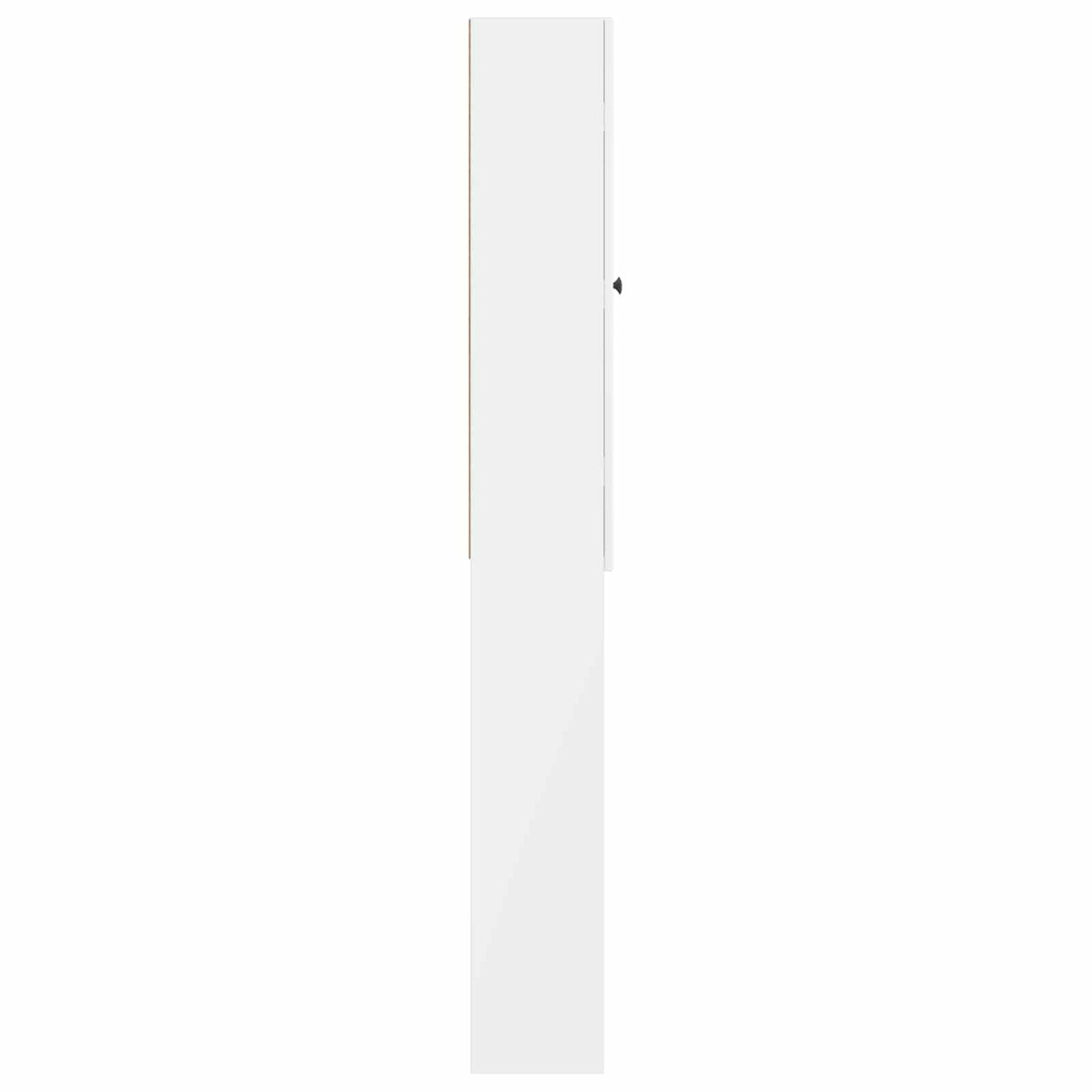 Kabinetska WC EDE Bijela visokog sjaja 66 x 25,5 x 190 cm