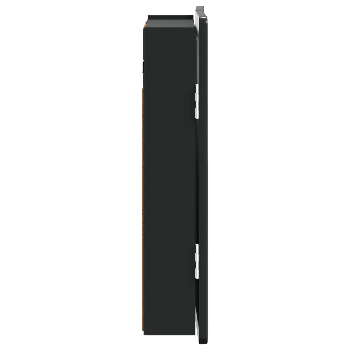 Kabinet za mete ZWOLLE Crna 52,5 x 10,5 x 57,5 cm