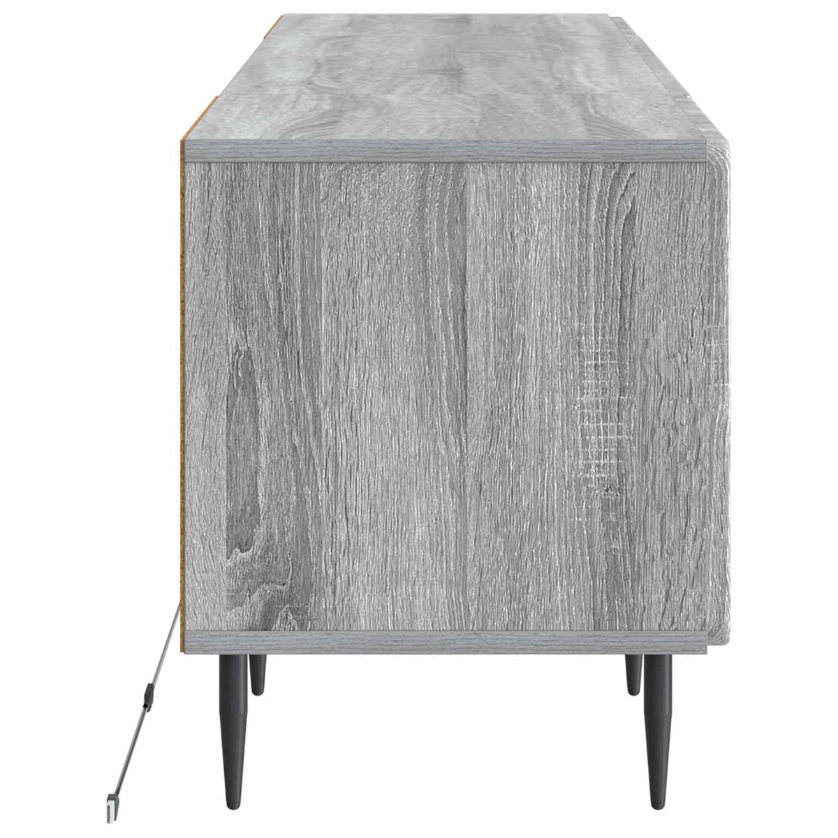 LED TV kabinet Siva Sonoma Konstruirano drvo