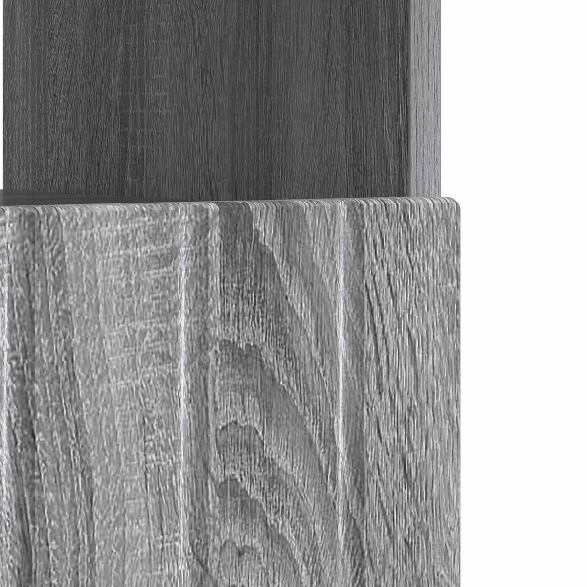 LED TV kabinet Siva Sonoma Konstruirano drvo