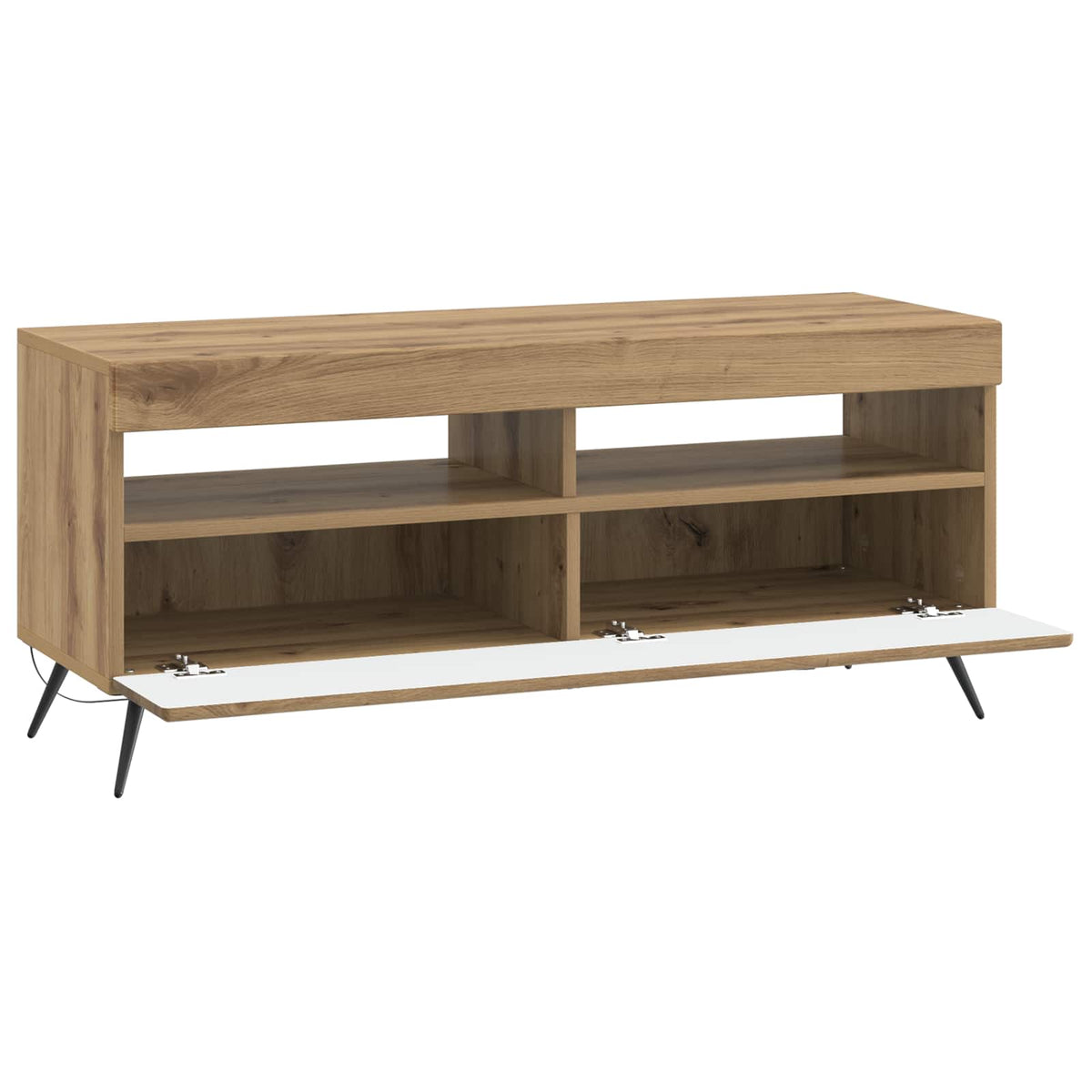 LED TV kabinet Hrast artisan Konstruirano drvo