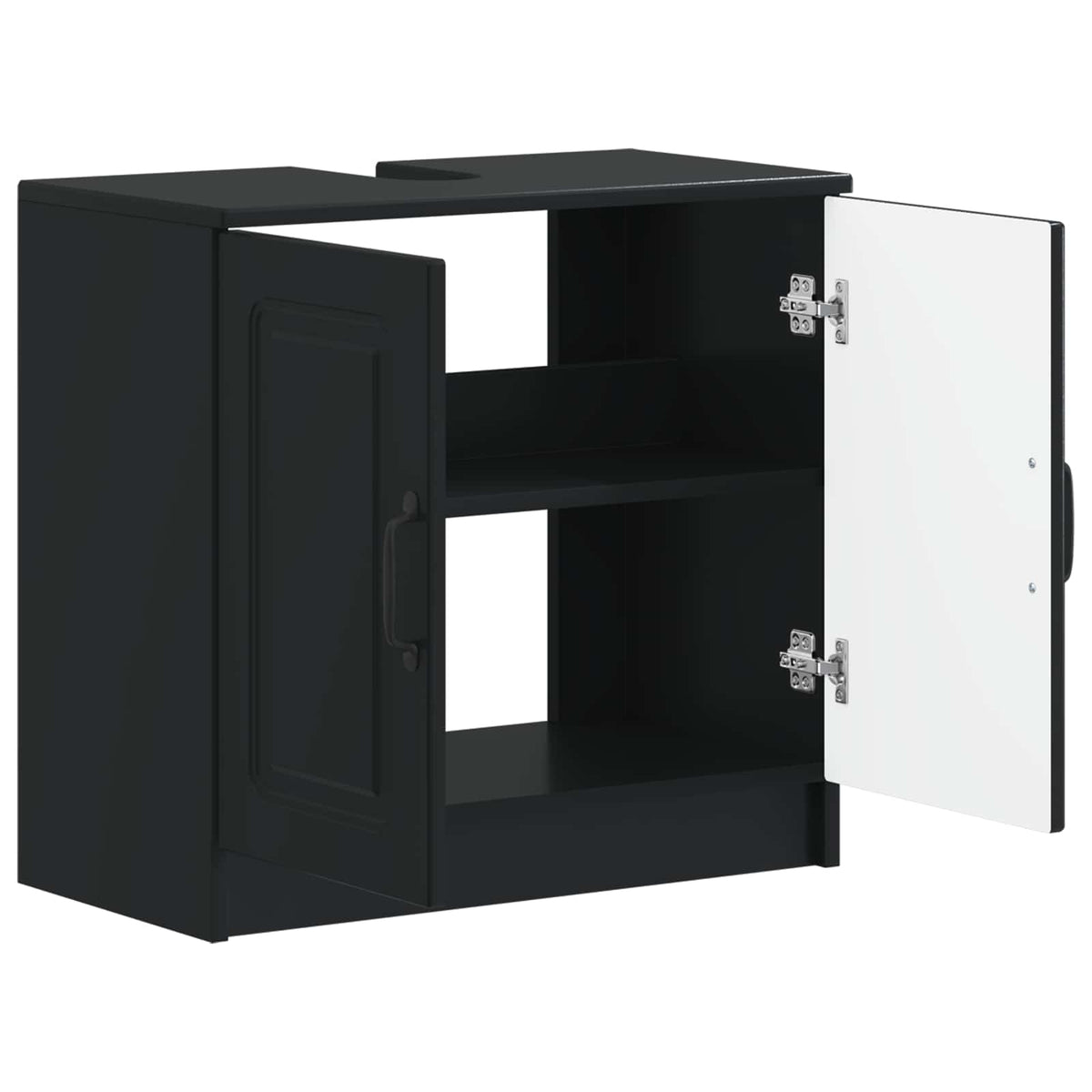 Kupaonski ormarić za sudoper UTRECHT Crna 59,5 x 31,5 x 59 cm