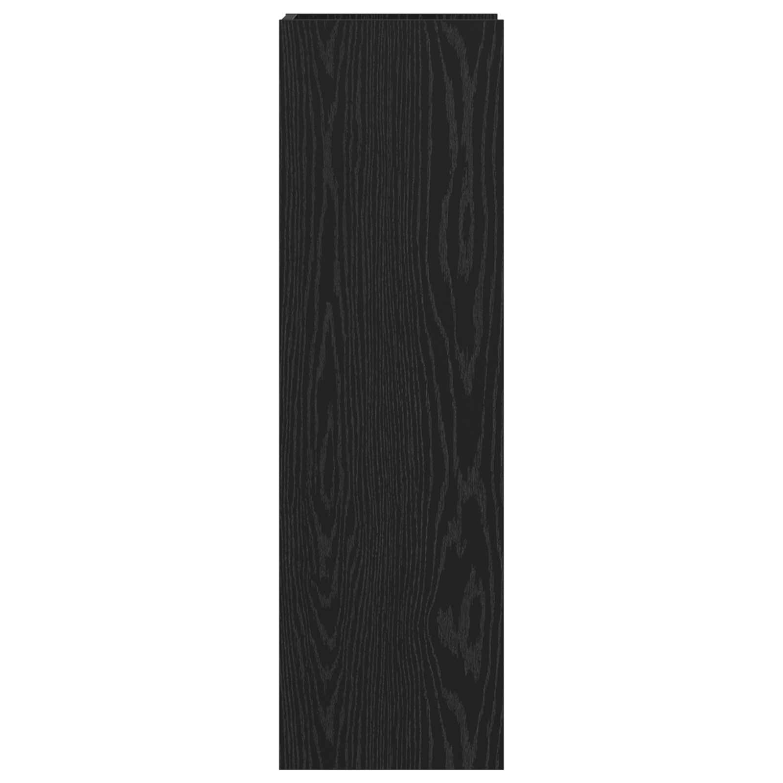 Stalak za biljke s policom 2 pcs Crni Hrast 30 x 30 x 100 cm