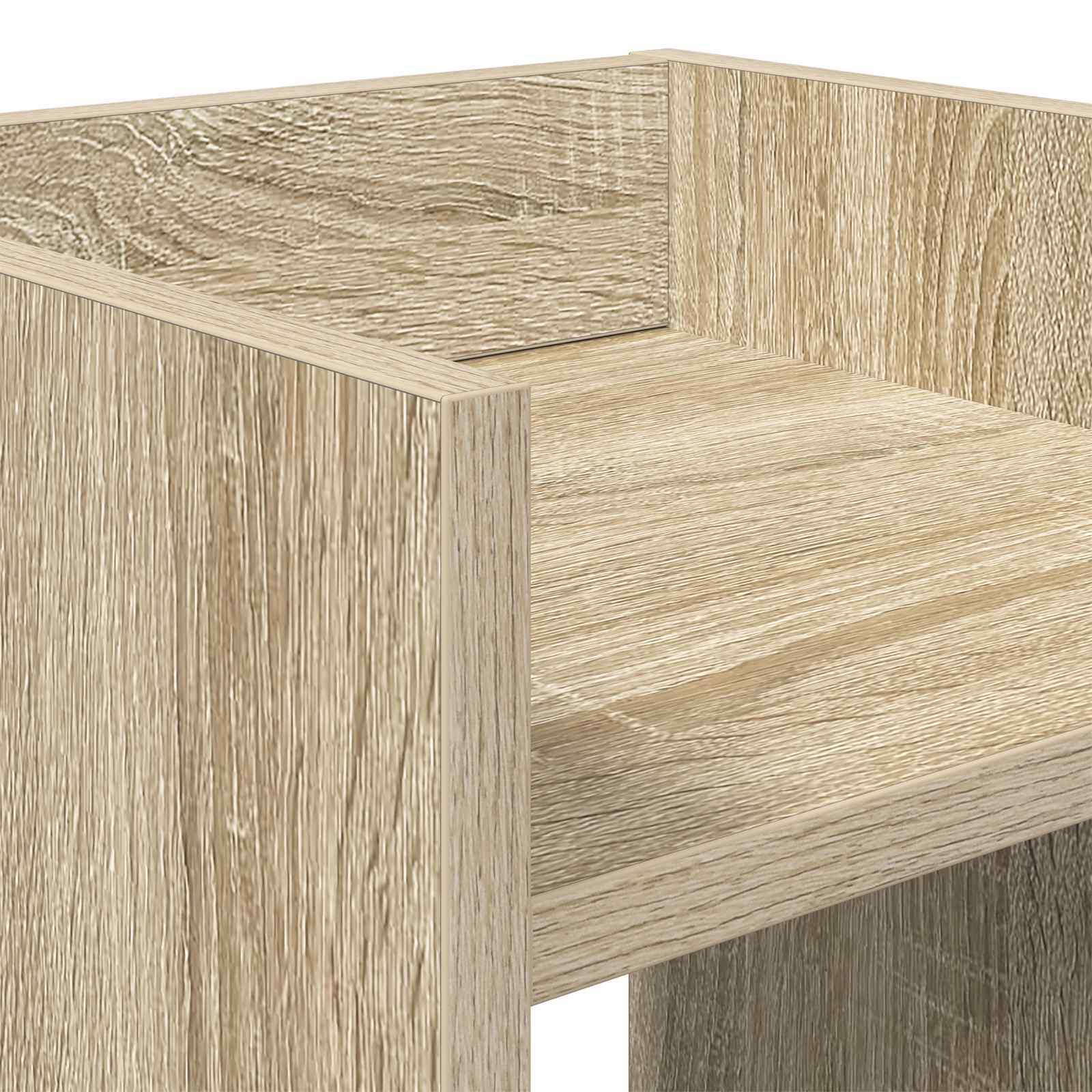 Stalak za biljke s policom 2 pcs Sonoma hrast 30 x 30 x 80 cm