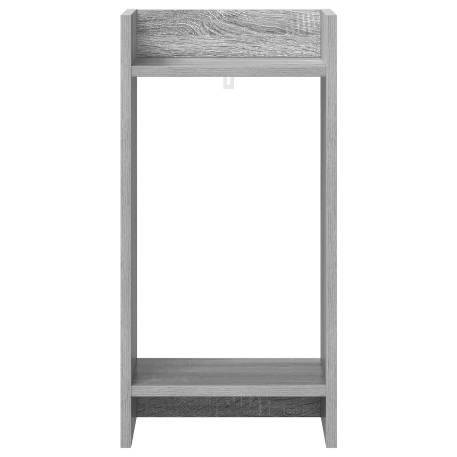 Stalak za biljke s policom 2 pcs Sivi Sonoma 30 x 30 x 60 cm