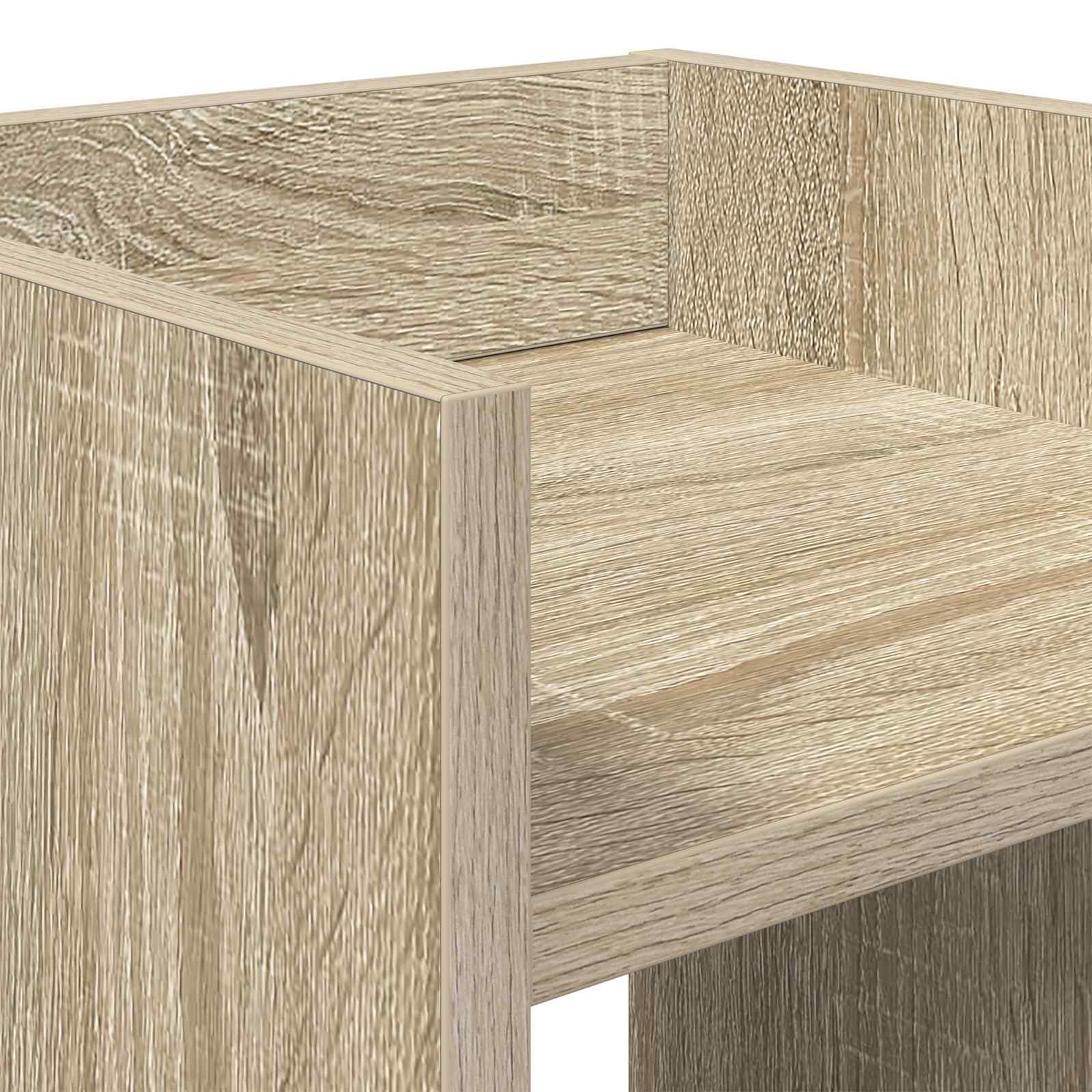 Stalak za biljke s policom 2 pcs Sonoma hrast 30 x 30 x 40 cm