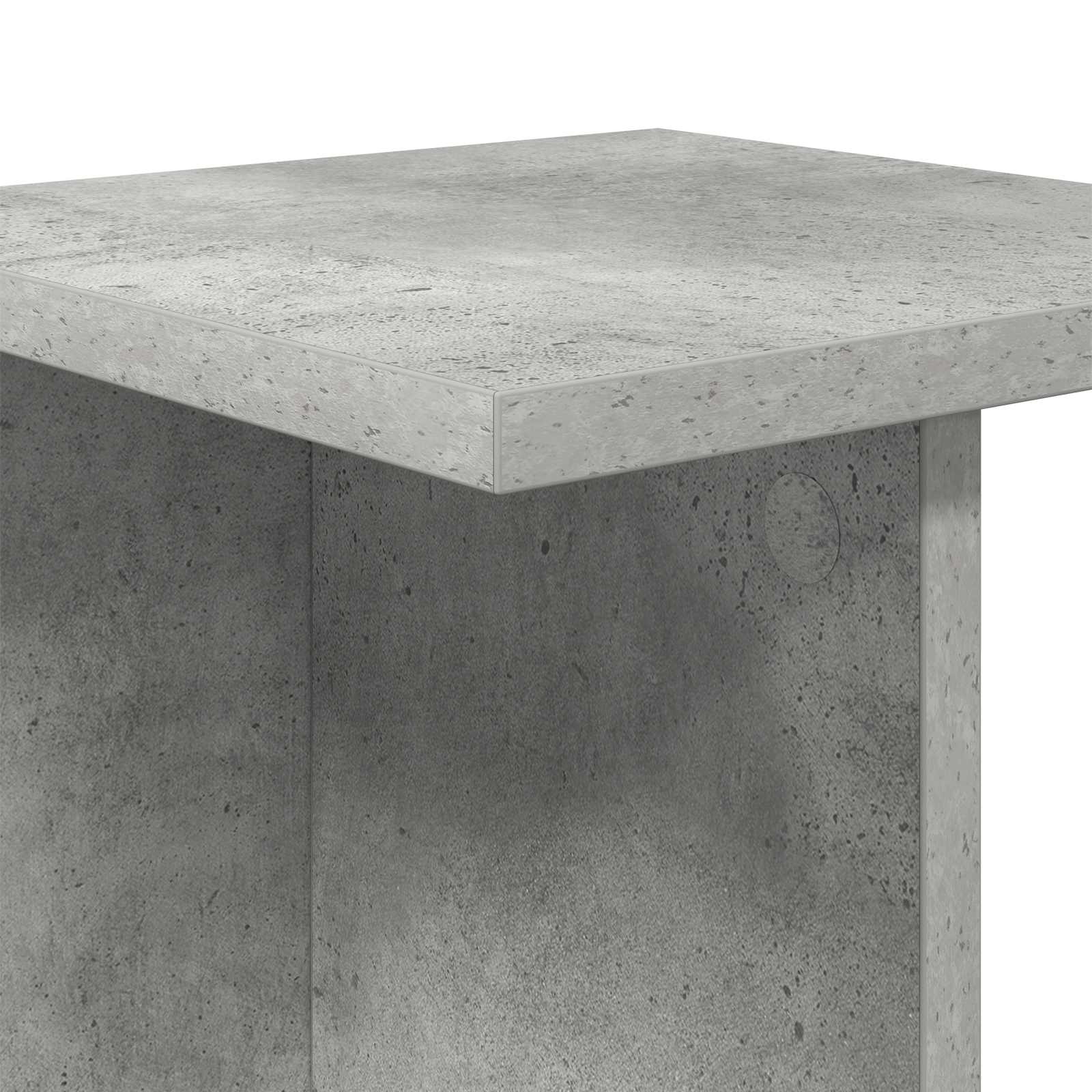 Stalak za biljke 2 pcs Betonsko Siva 25 x 25,5 x 80,5 cm