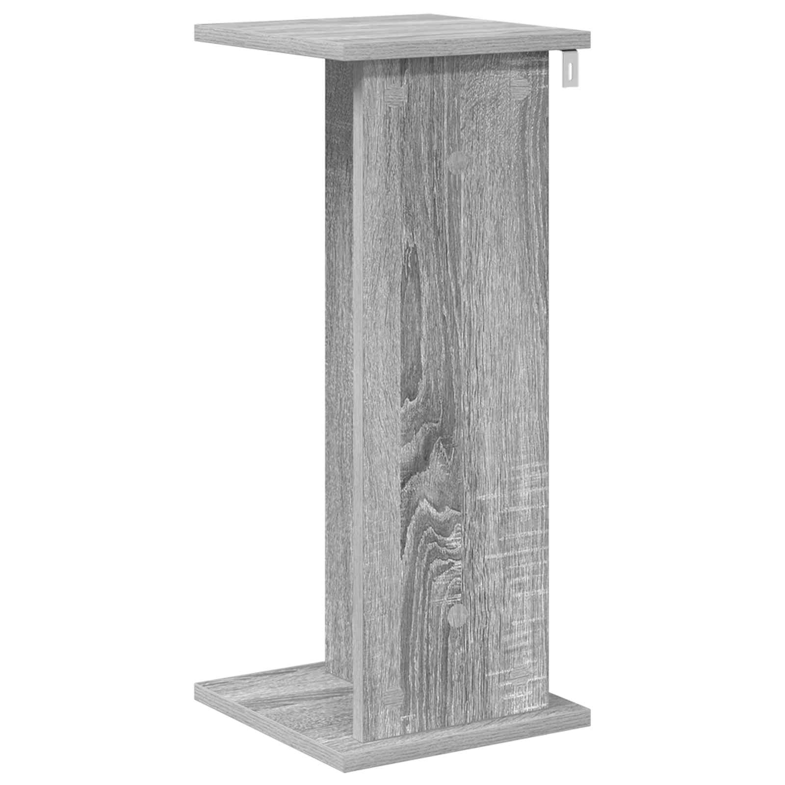 Stalak za biljke 2 pcs Sivi Sonoma 25 x 25,5 x 60,5 cm