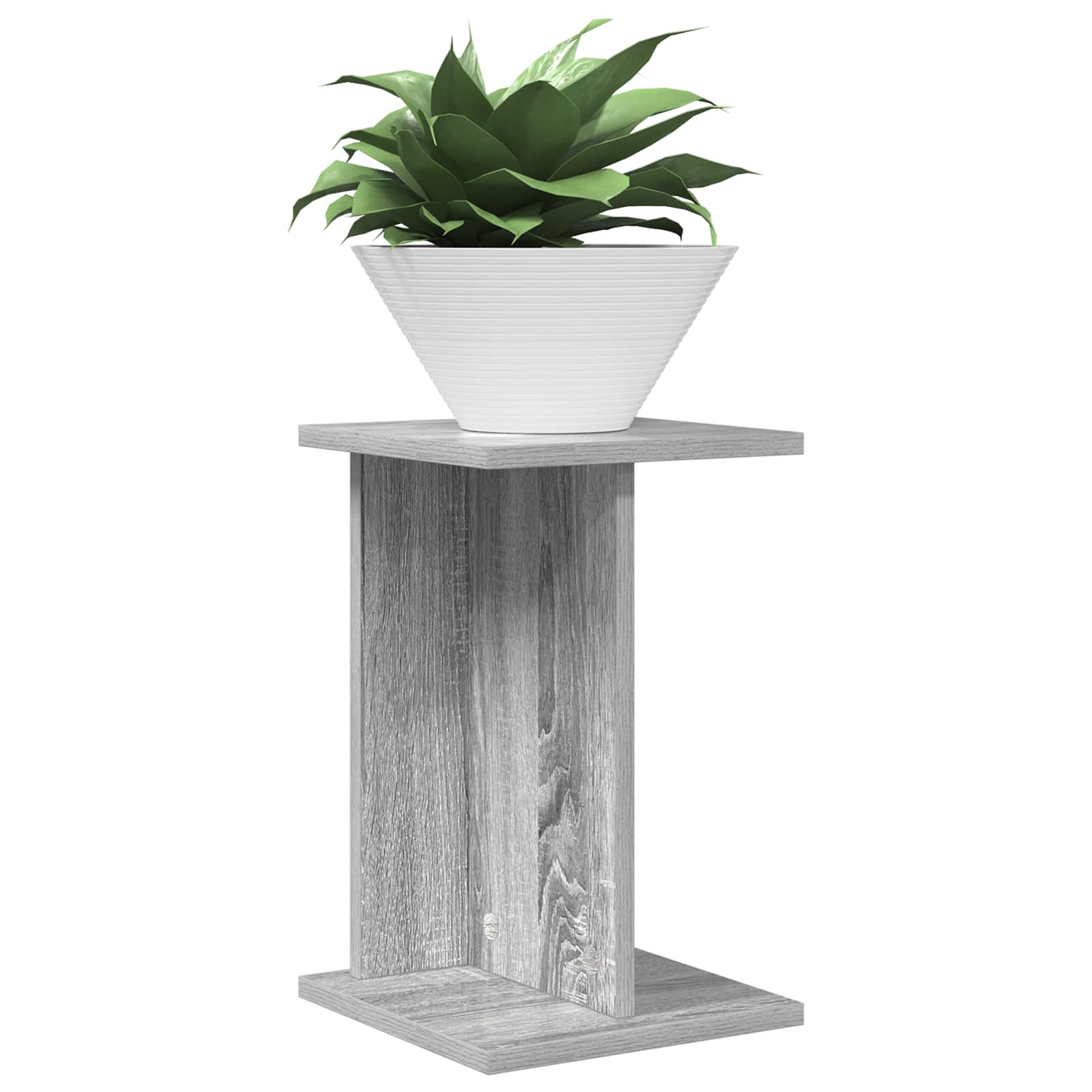 Stalak za biljke 2 pcs Sivi Sonoma 25 x 25,5 x 40,5 cm