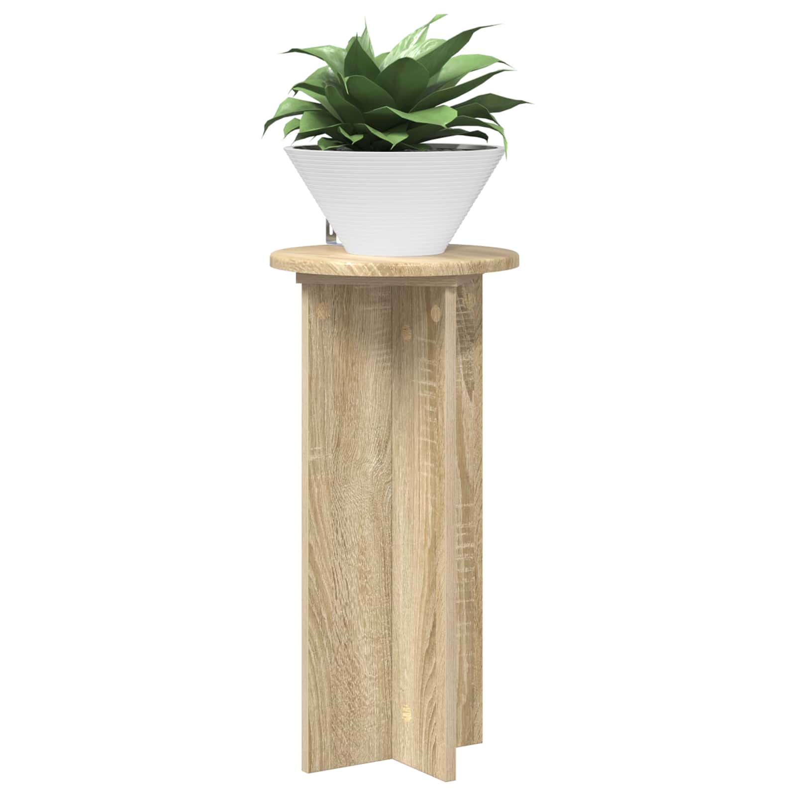 Stalak za biljke 2 pcs Hrast sonoma 29,5 x 29,5 x 60 cm