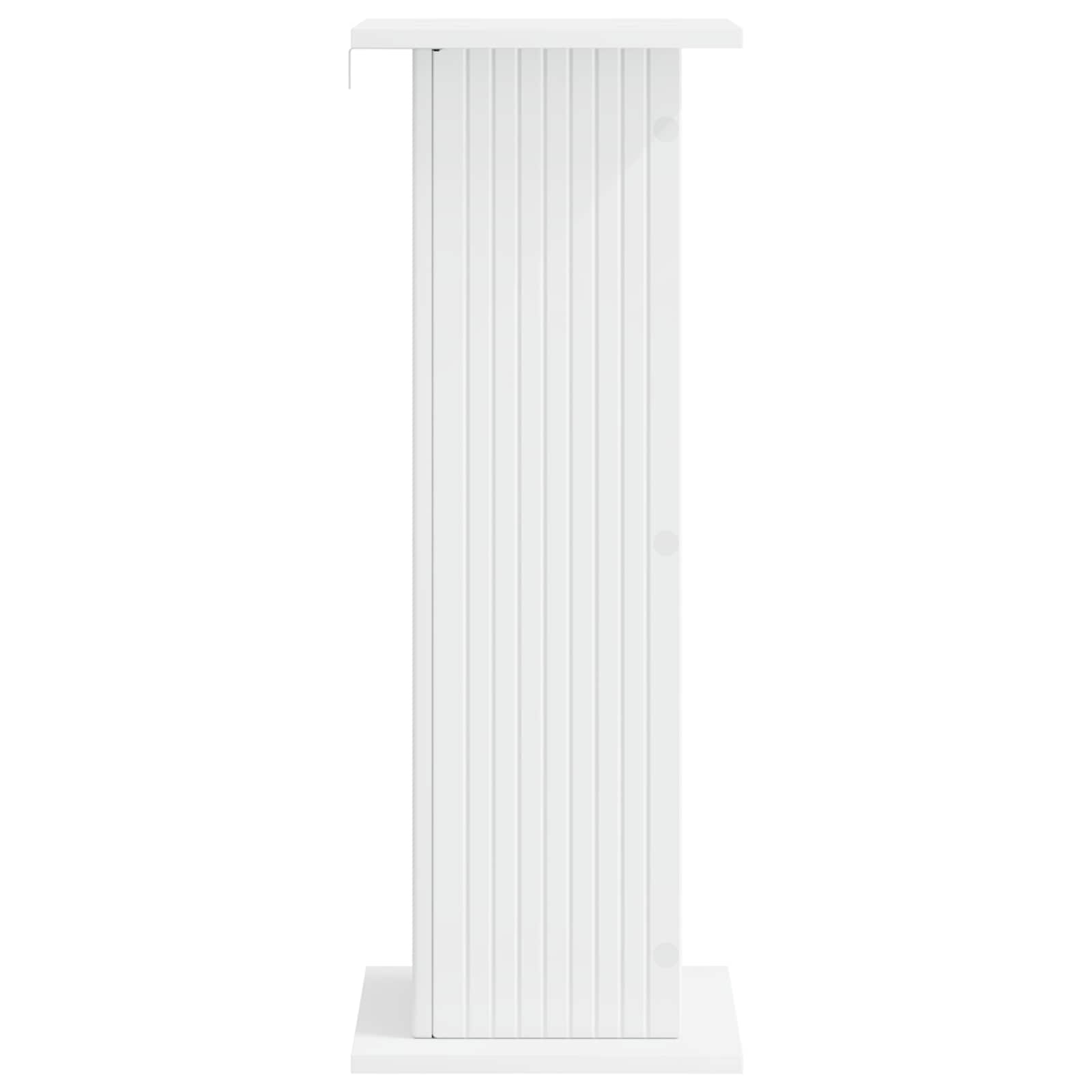 Stalak za biljke 2 pcs Bijela 30,5 x 30 x 80,5 cm