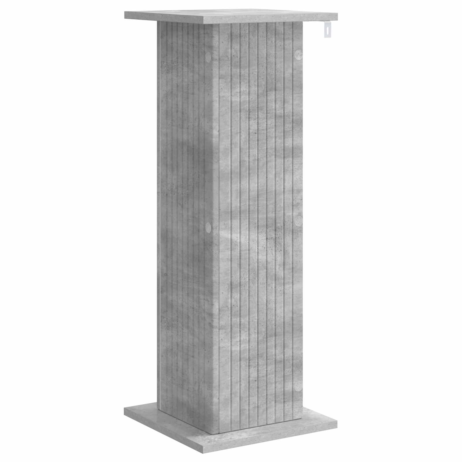 Stalak za biljke 2 pcs Betonska siva 30,5 x 30 x 80,5 cm
