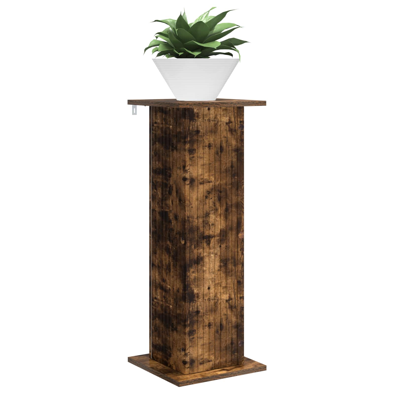 Stalak za biljke Dimljeni hrast 30,5 x 30 x 80,5 cm