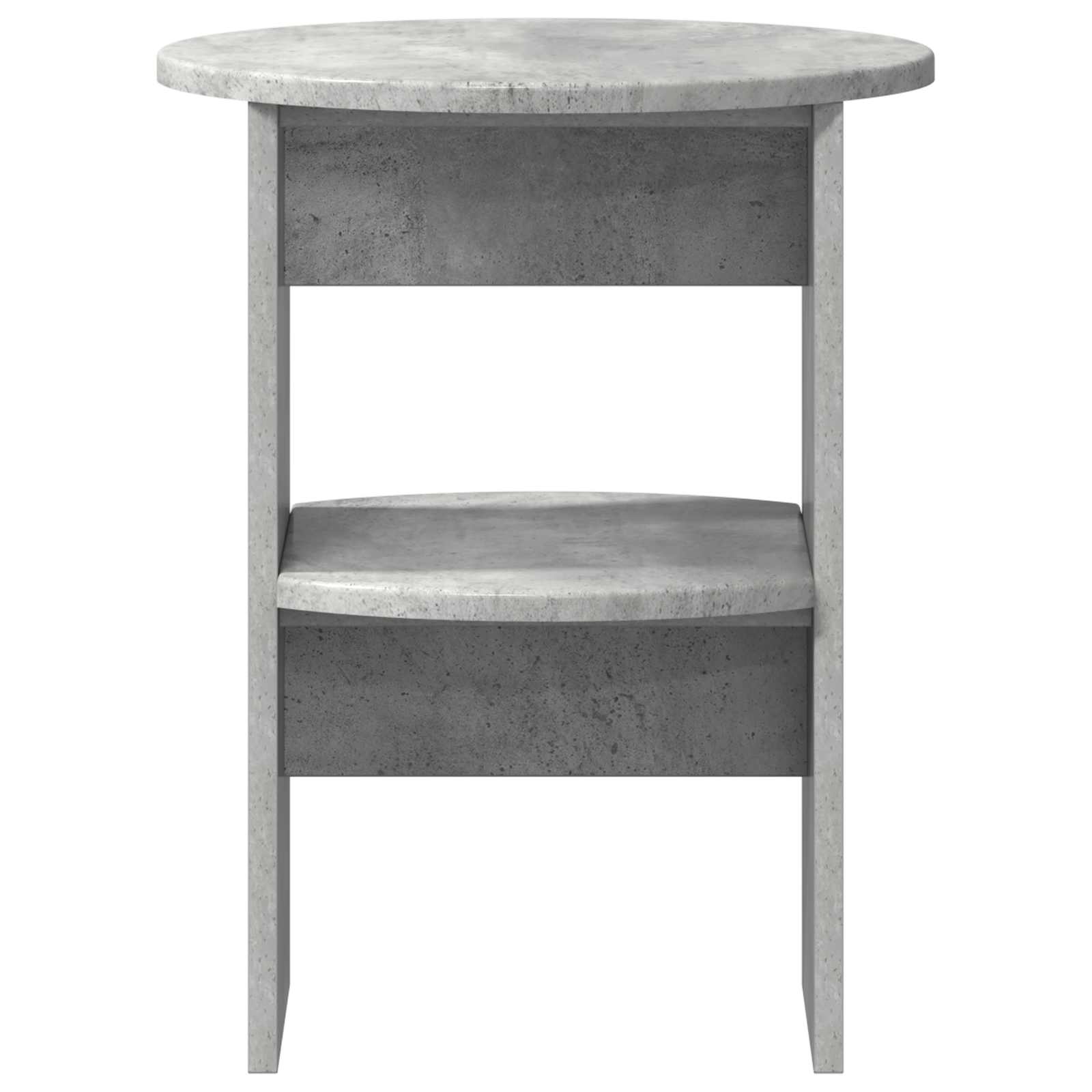 Pomoćni ormarić 2 pcs Betonsko Siva Ø40 x 50 cm