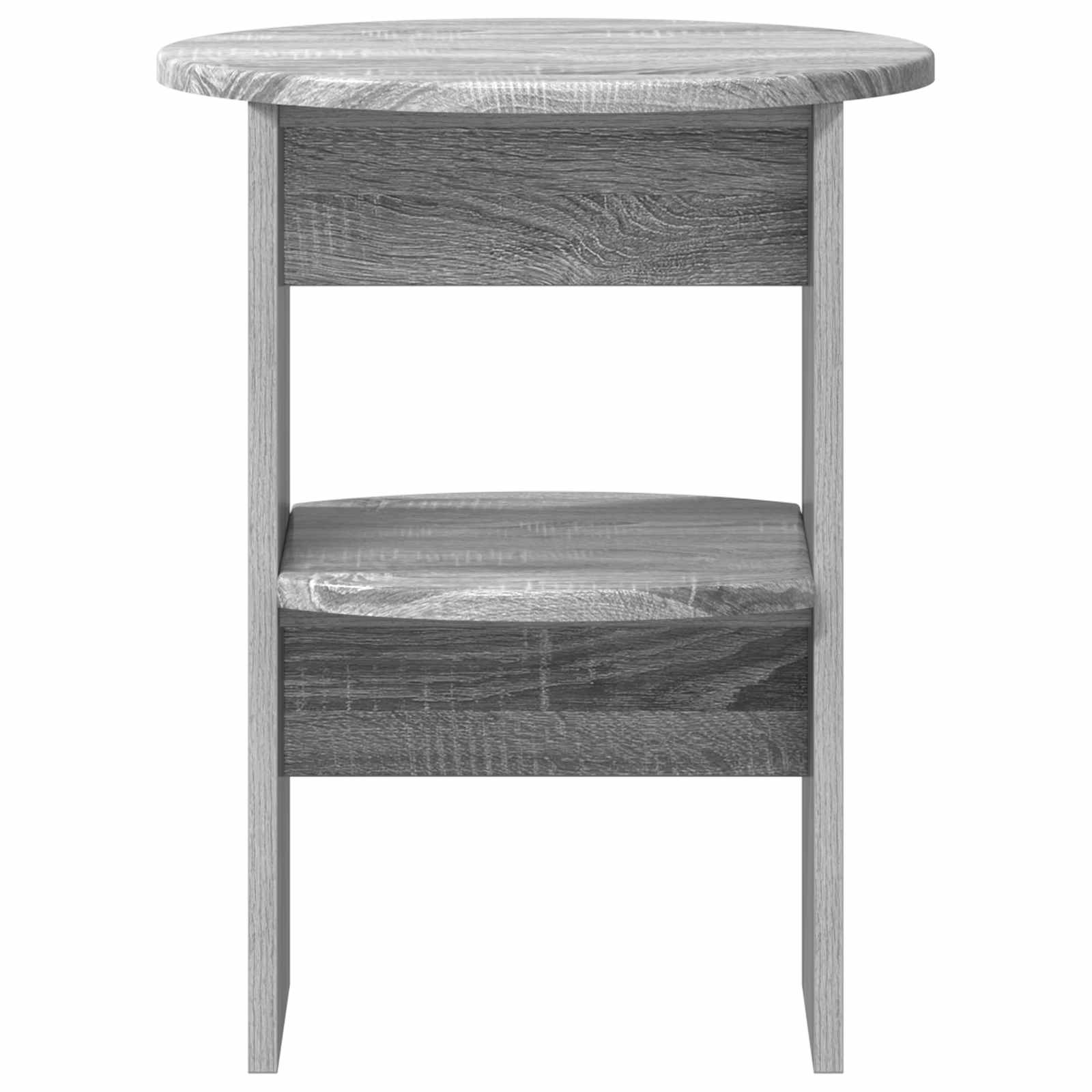 Pomoćni ormarić 2 pcs Sivi Sonoma Ø40 x 50 cm