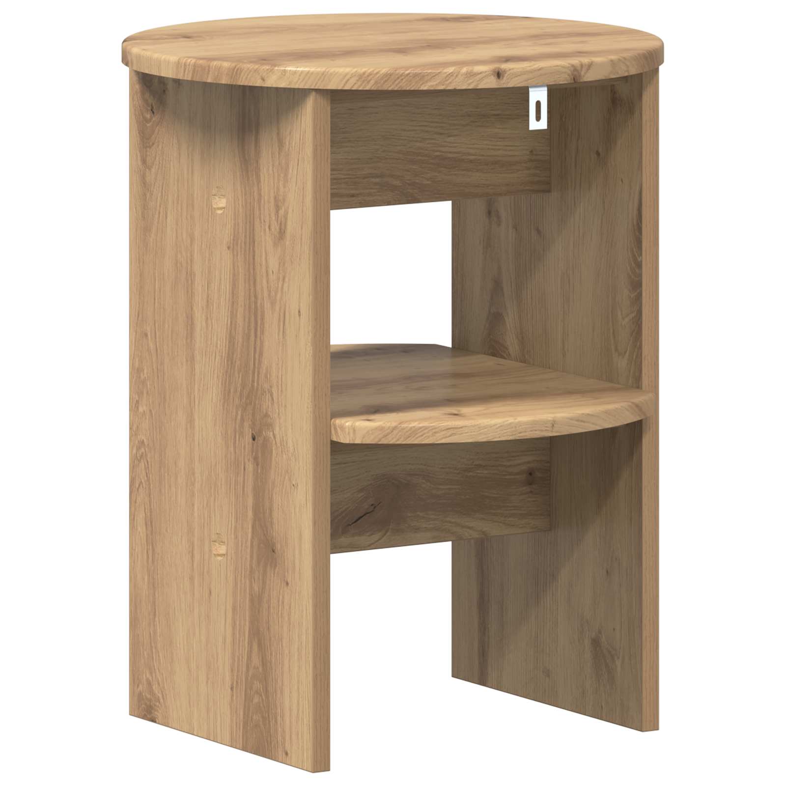 Pomoćni ormarić 2 pcs Zanatski Hrast Ø40 x 50 cm