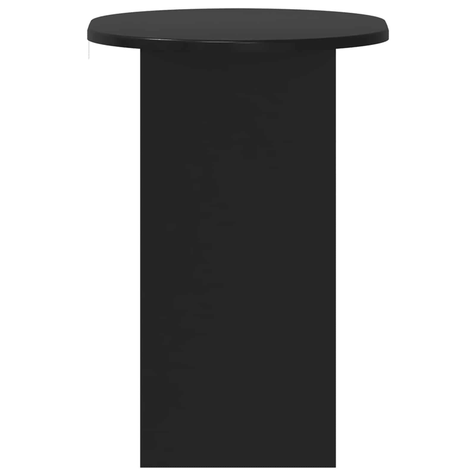Bocni stol Crna 50 x 39,5 x 55 cm Konstruirano drvo