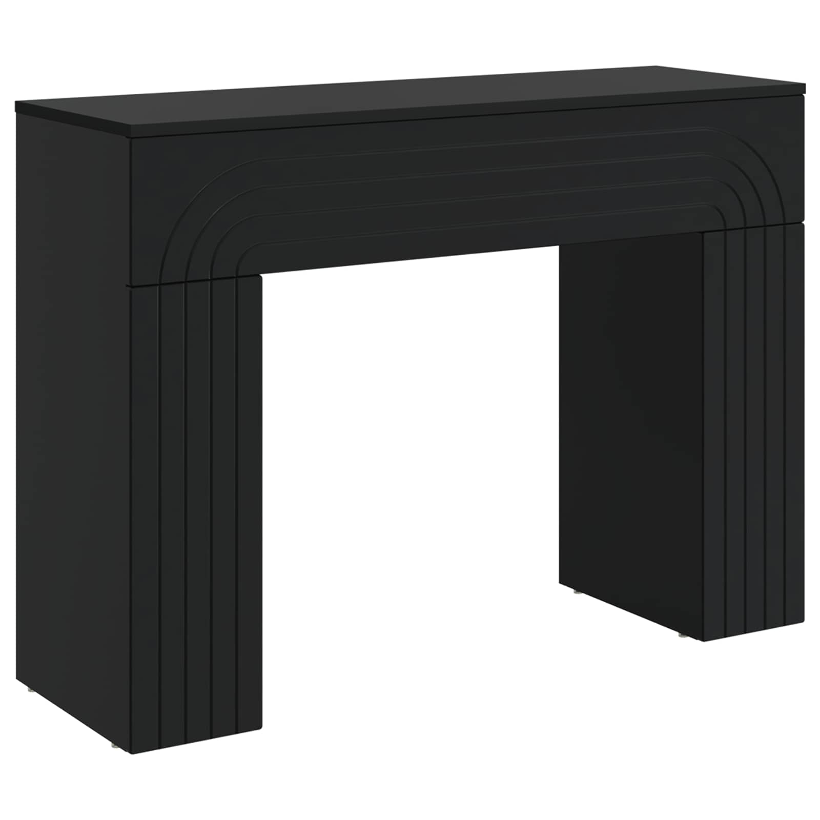 Kava Stol Crna 102 x 35 x 75 cm Konstruirano drvo