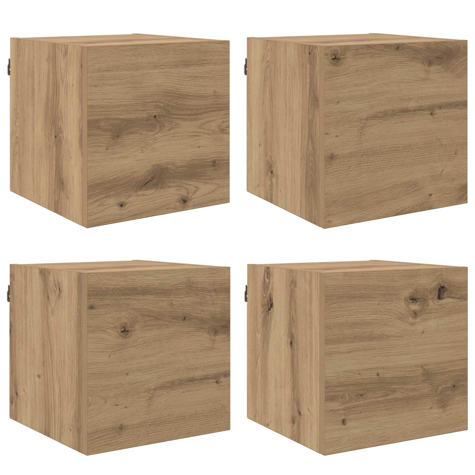 Ormar za TV montiran na zid Hrast artisan 30,5 x 30 x 30 cm