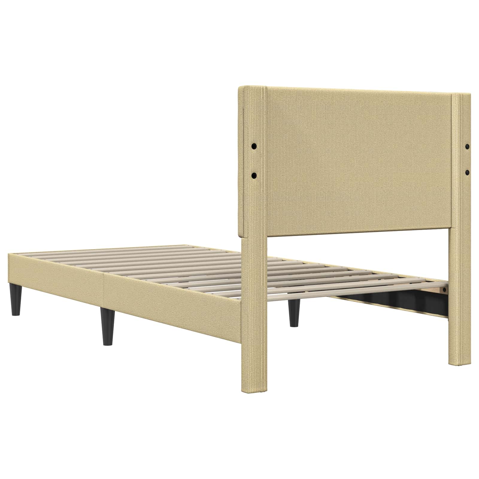 Krevetna konstrukcija Svijetlozeleni sivi 80 x 200 cm