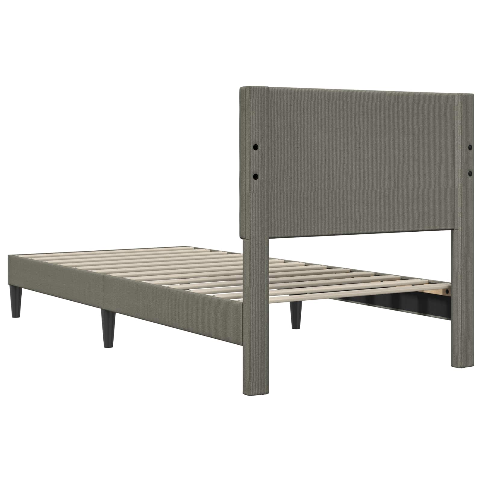 Krevetna konstrukcija Svjetlosiva 90 x 200 cm Kordura tekstil