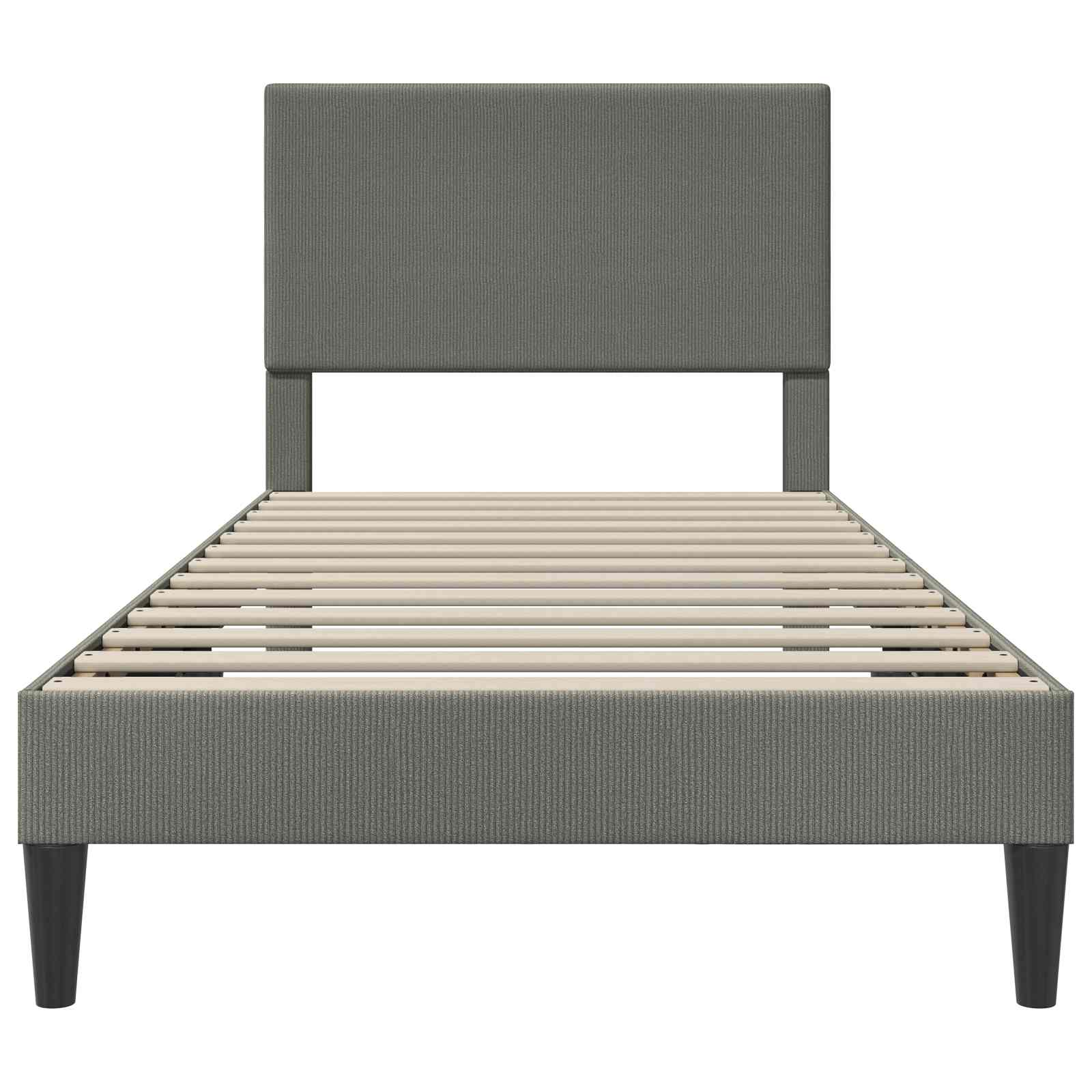 Krevetna konstrukcija Svjetlosiva 90 x 200 cm Kordura tekstil
