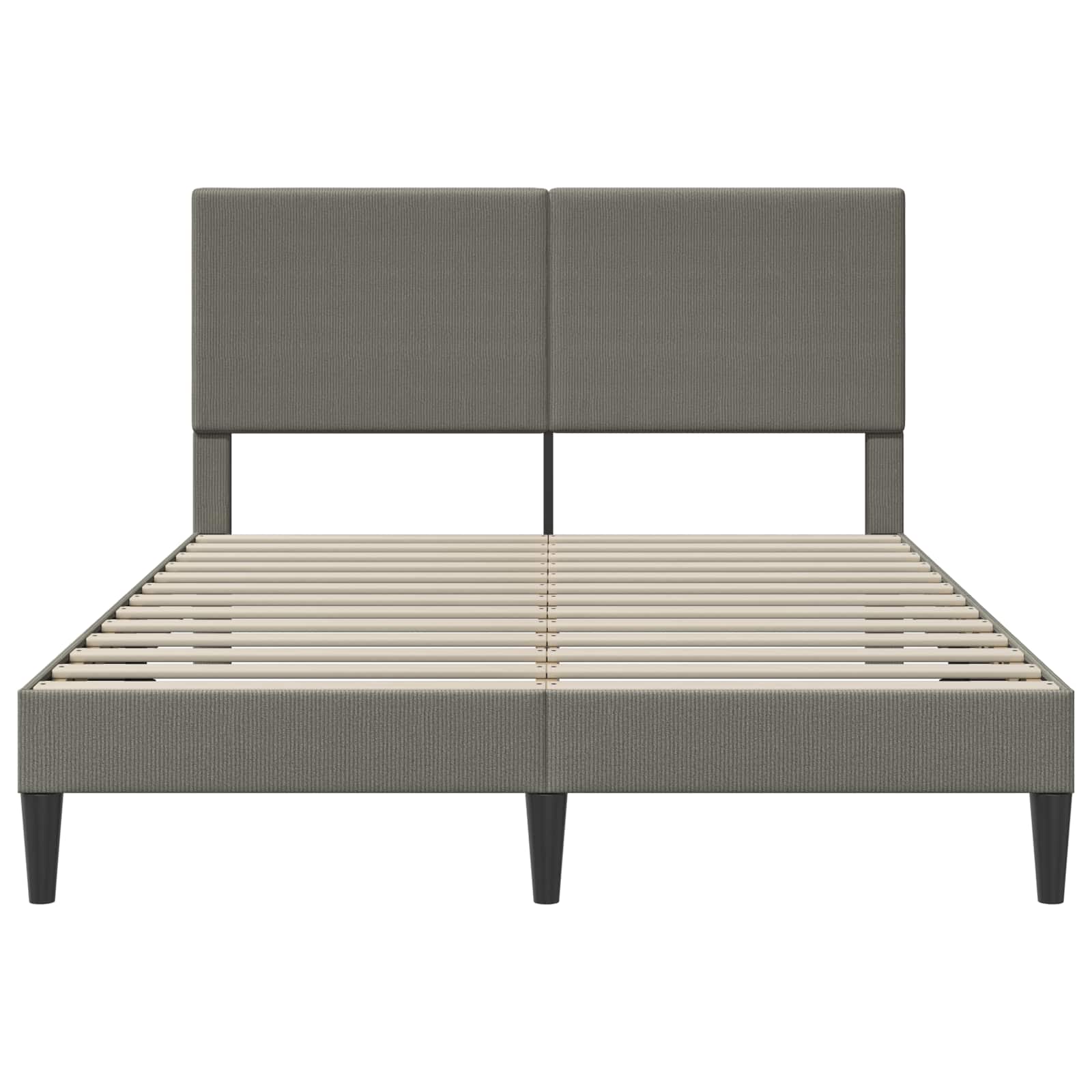 Krevetna konstrukcija Svjetlosiva 120 x 190 cm Kordura tekstil