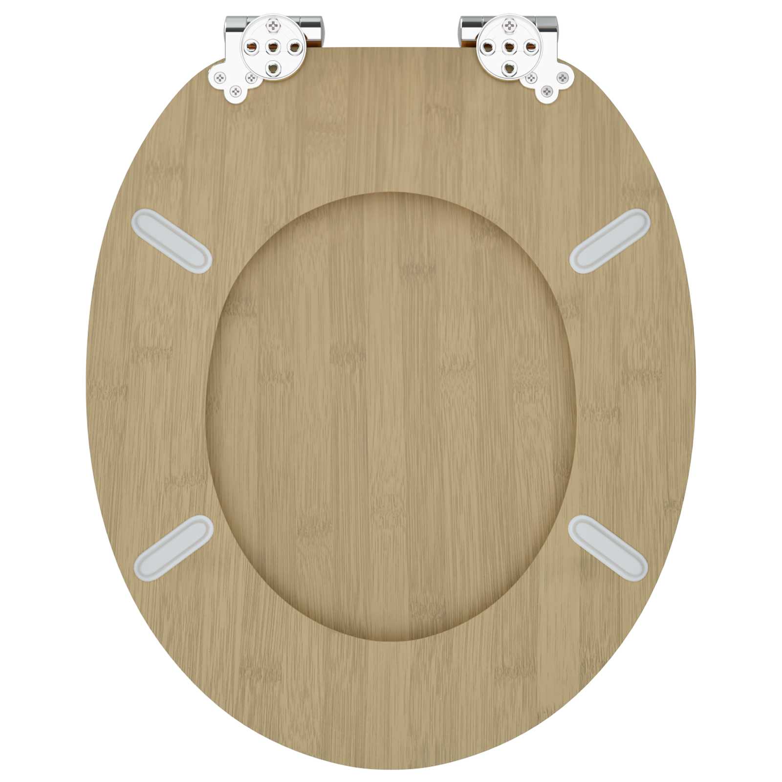 Toaletna sjedala s mekim zatvaranjem 2 pcs 44 x 38 cm MDF ploča