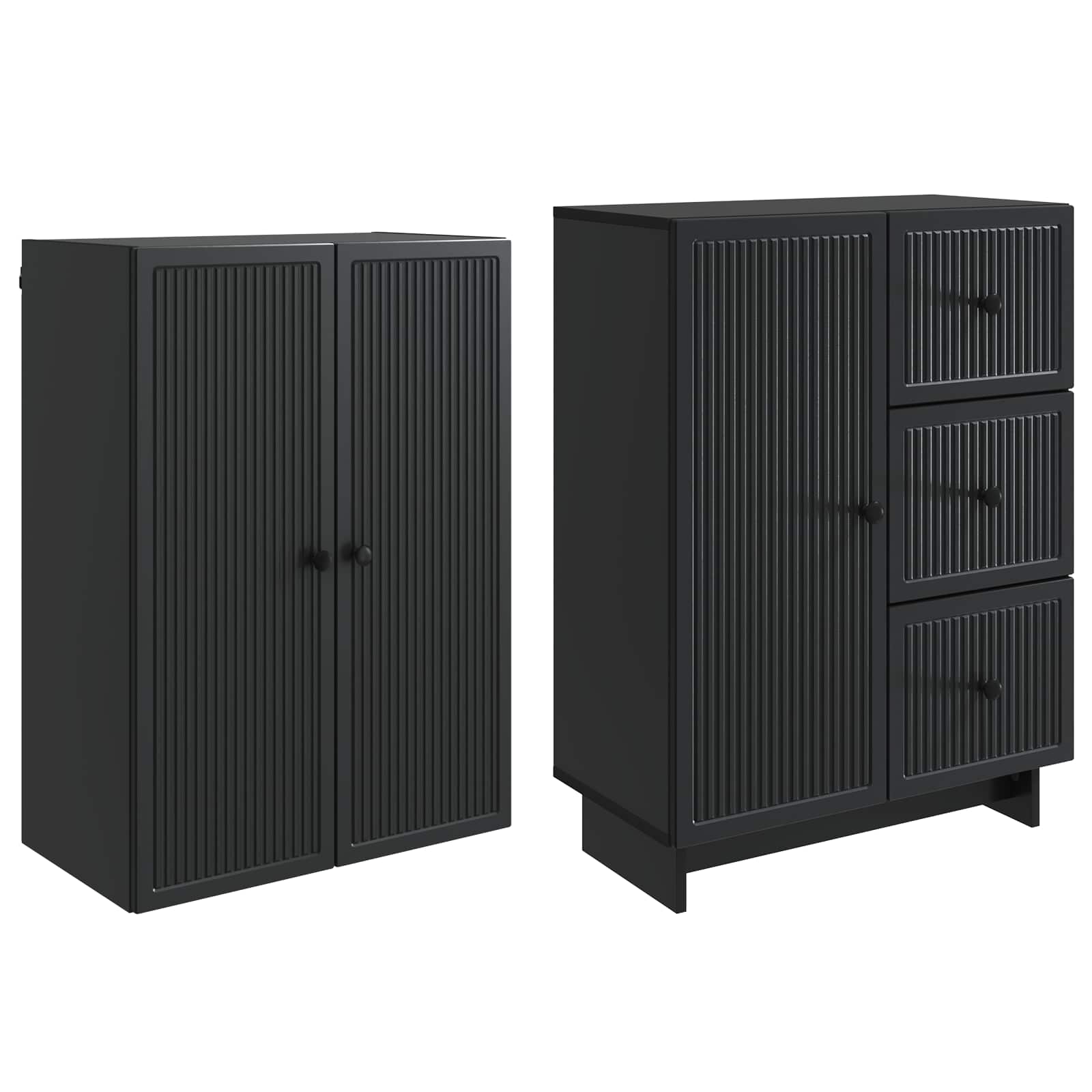 Set ormara 2 pcs 66 x 34,5 x 90 cm Konstruirano drvo