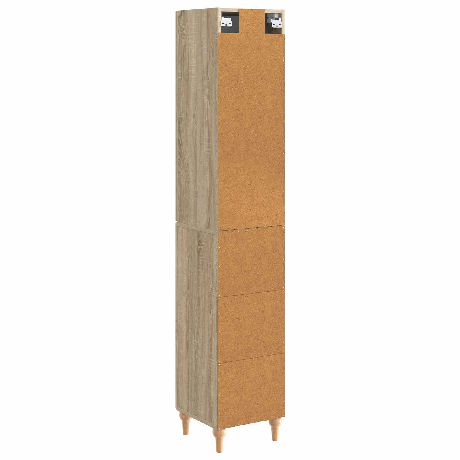 Set ormara 2 pcs Hrast sonoma Konstruirano drvo